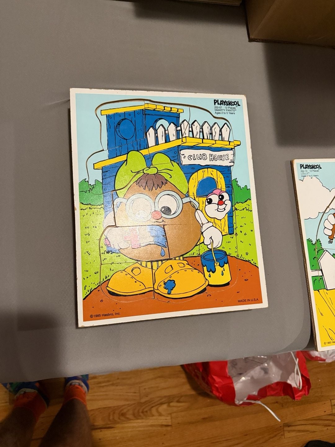 Vintage Playskool Puzzles - Wooden - Etsy, 1