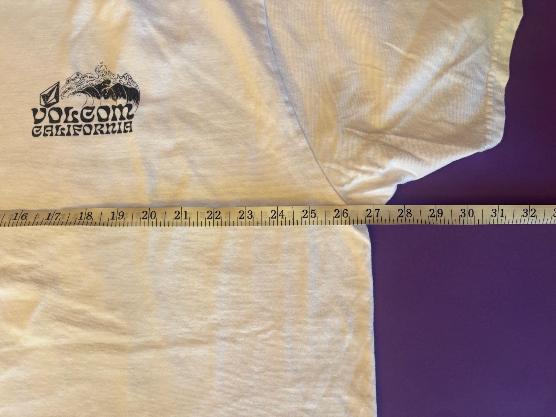 Volcom California Graphic T-Shirt Size XXXL White Cotton 4