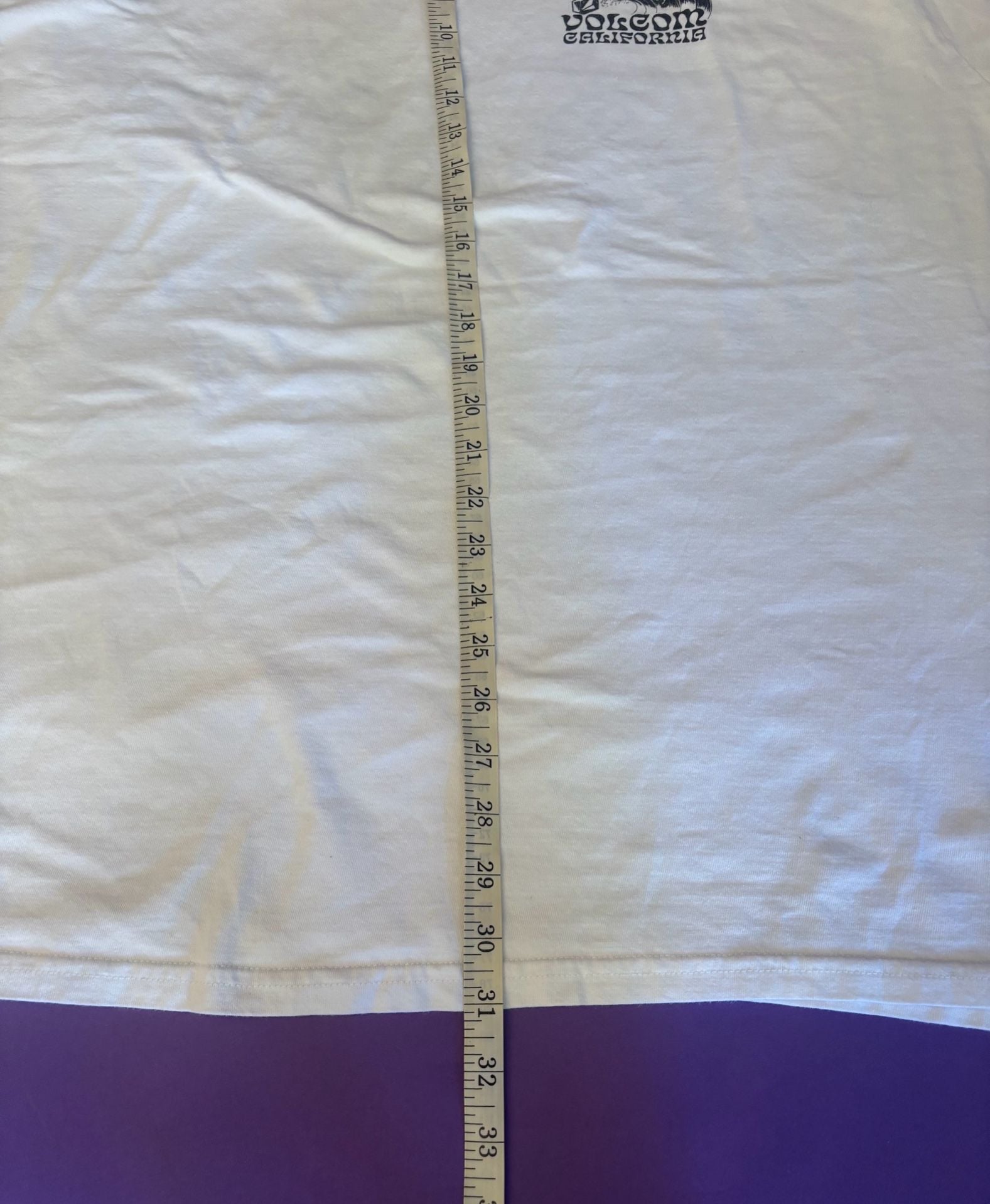 Volcom California Graphic T-Shirt Size XXXL White Cotton 6