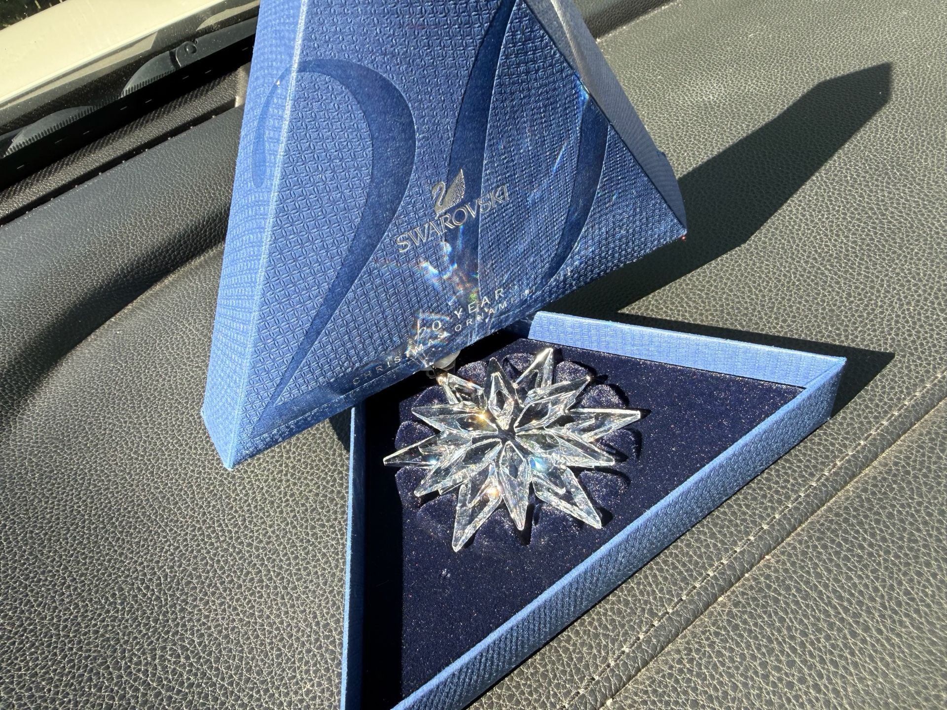 Swarovski 2011 Annual Edition Star Snowflake Christmas Ornament 6