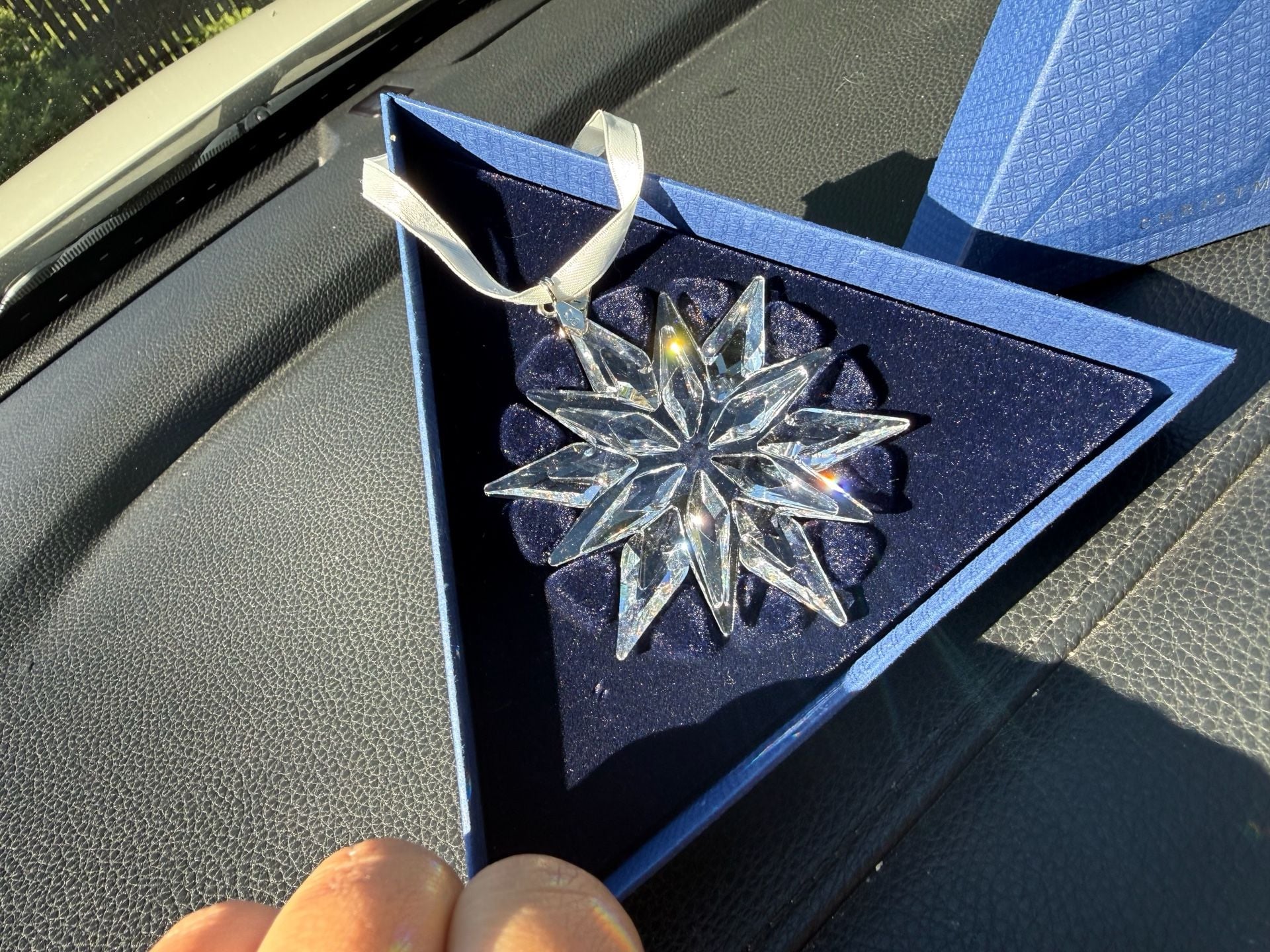 Swarovski 2011 Annual Edition Star Snowflake Christmas Ornament 7
