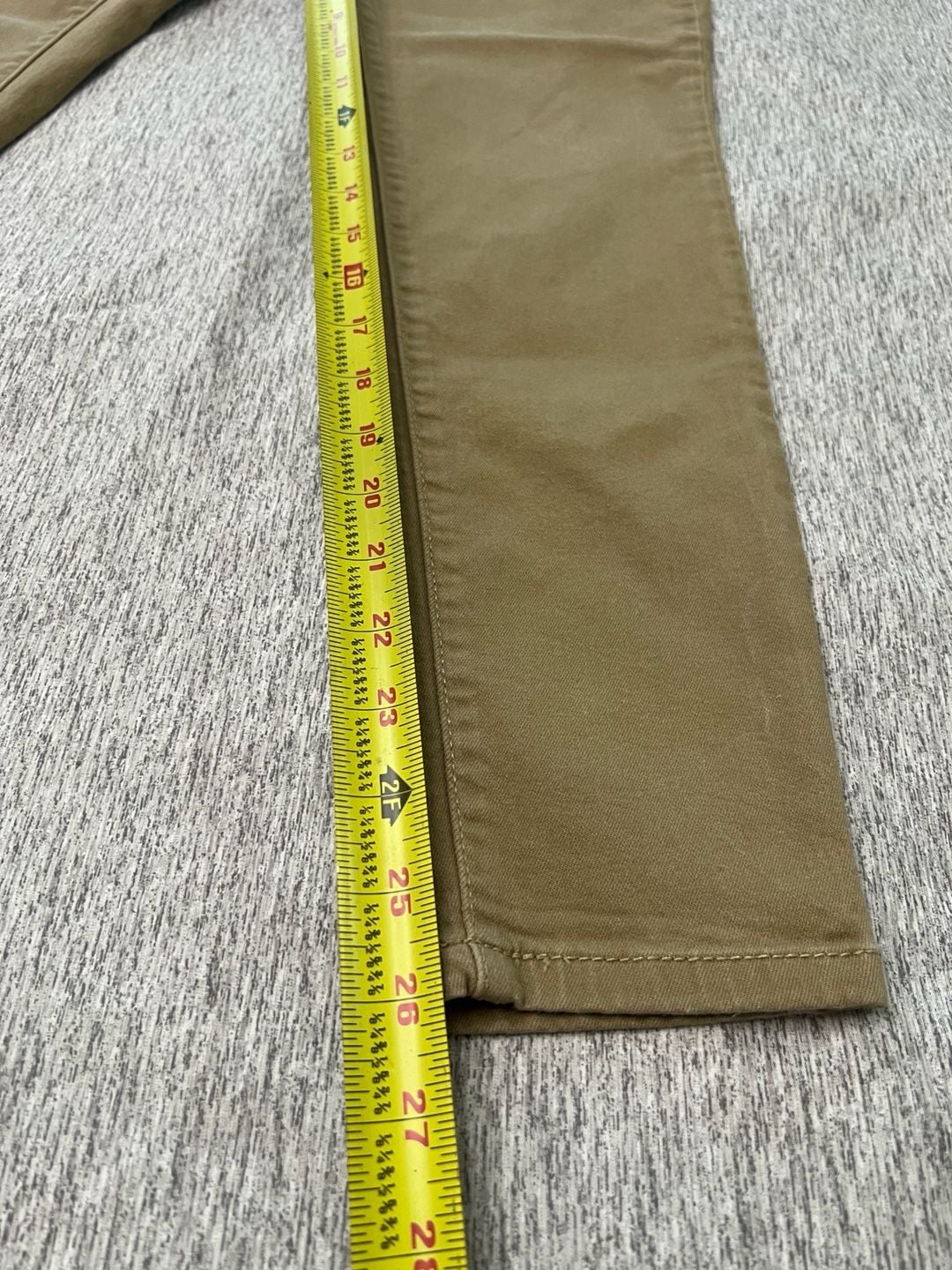 Universal Thread Women’s High Rise Jegging Size 10/30S Brown Stretch 4
