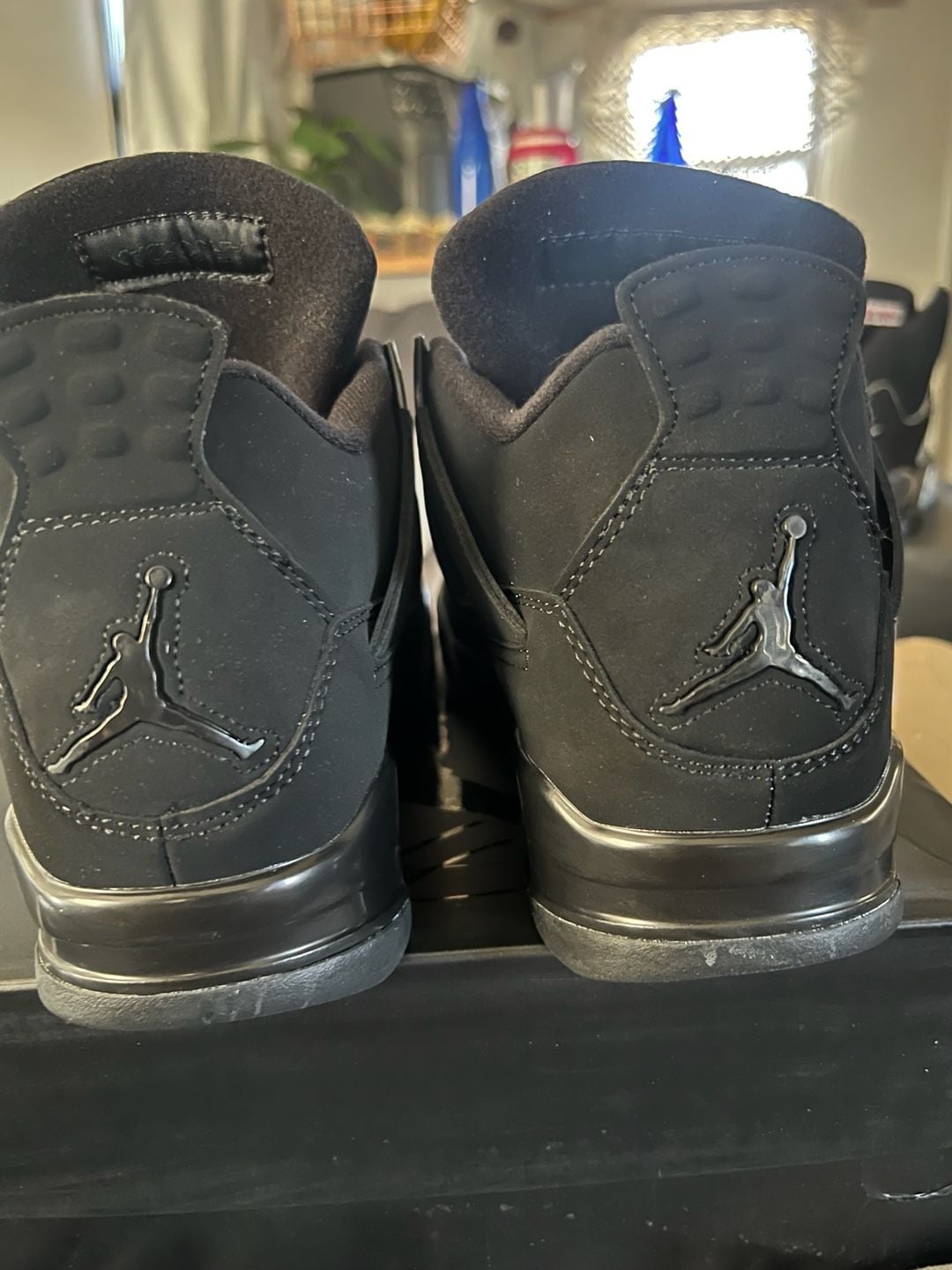 Jordan Air Jordan 4 Retro Black Cat Black Shoes 7