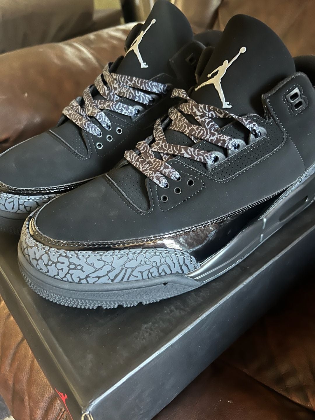 Jordan Air Jordan 3 Retro Black Cat Sneakers 3