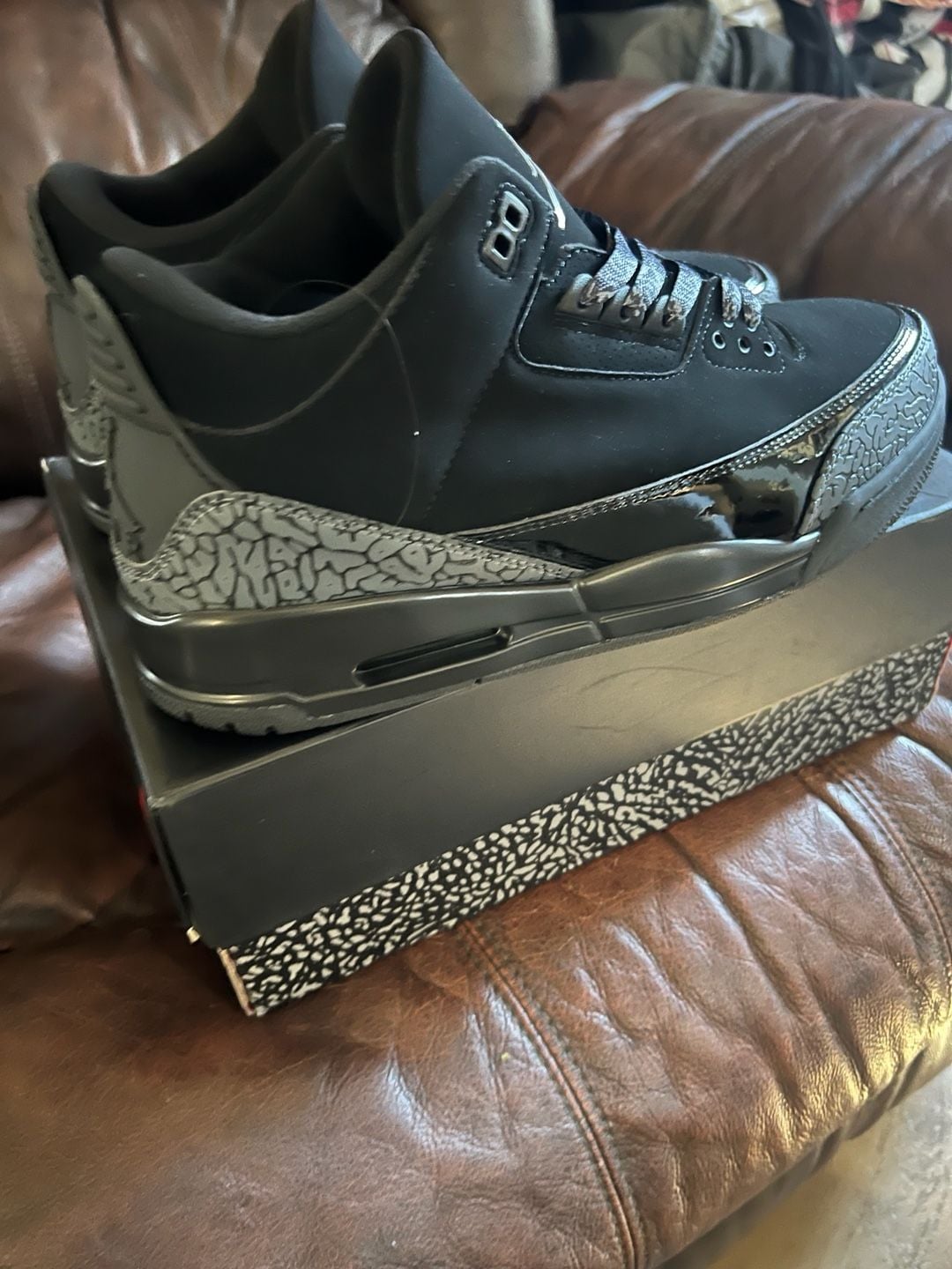 Jordan Air Jordan 3 Retro Black Cat Sneakers 4