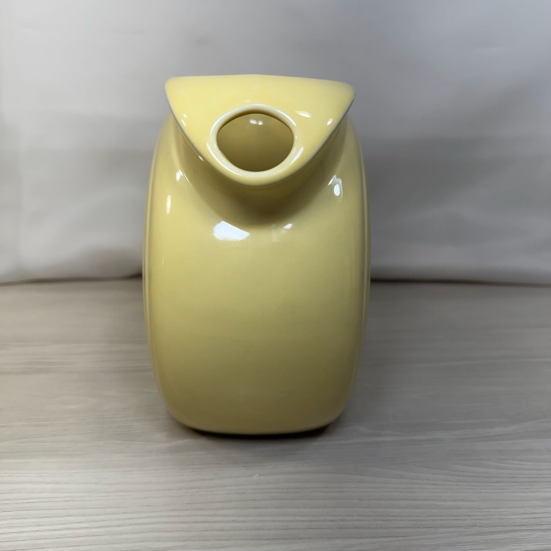 Fiesta Yellow Disc Water Pitcher 9