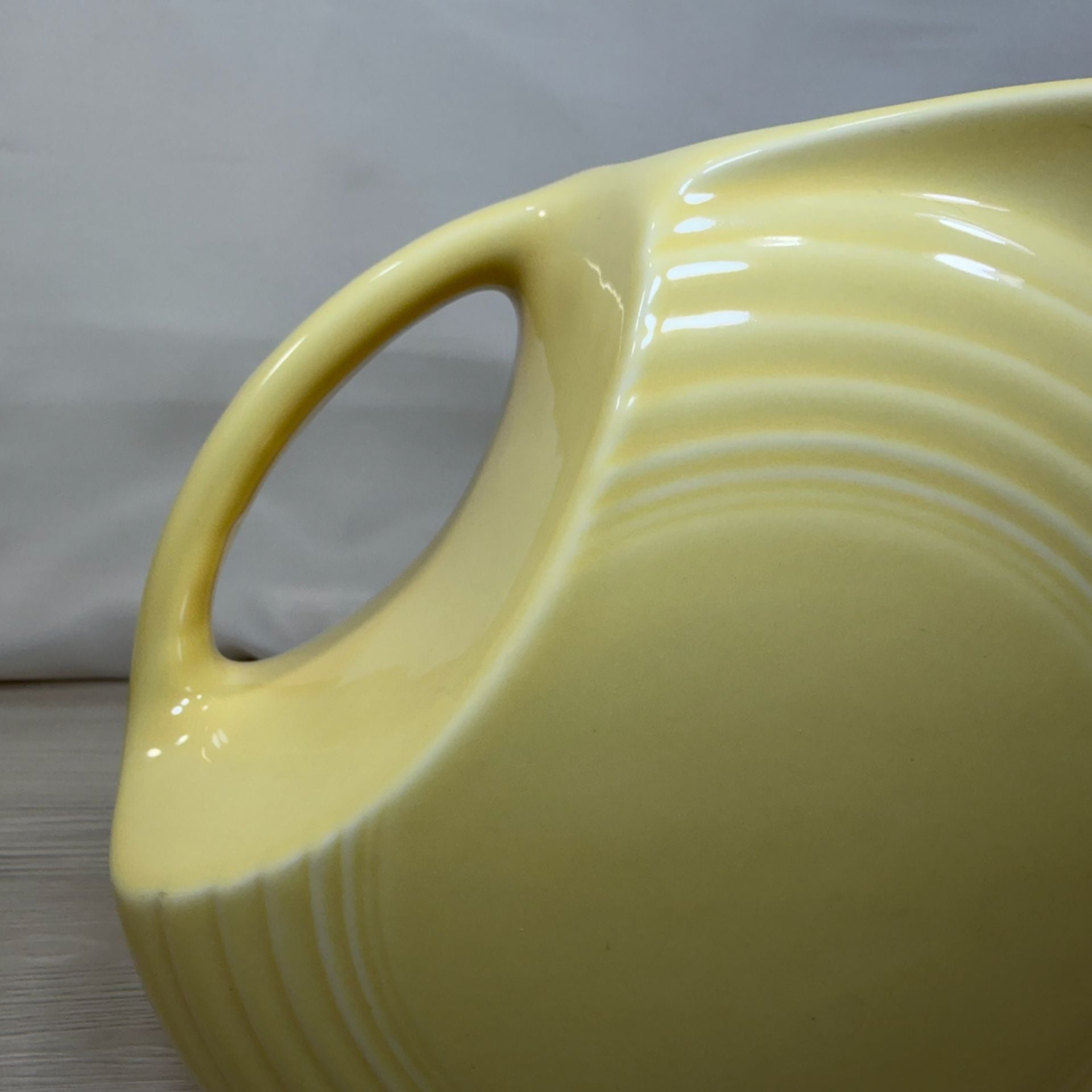 Fiesta Yellow Disc Water Pitcher 10