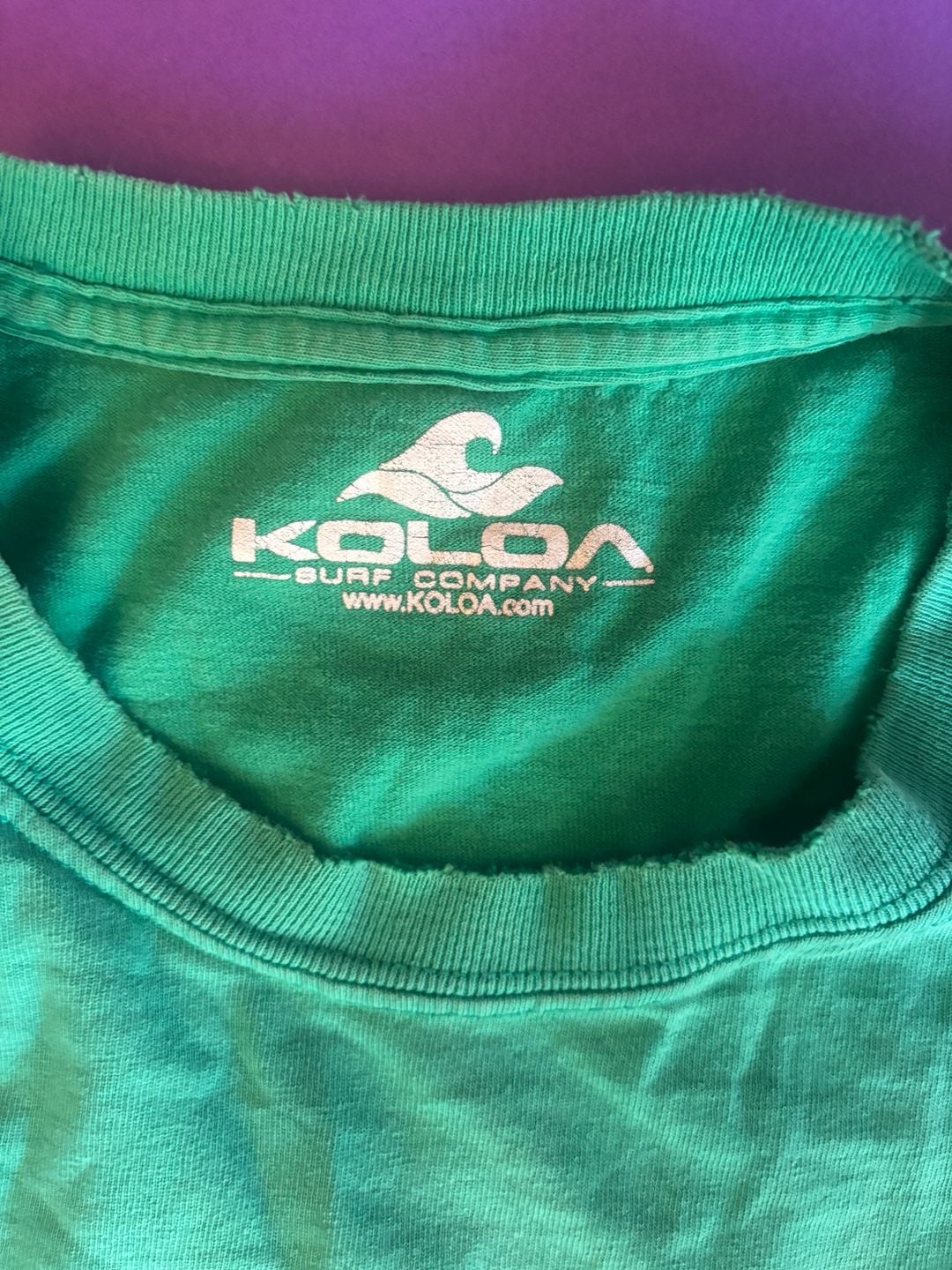 Koloa Surf Company Graphic T-Shirt Green L 3