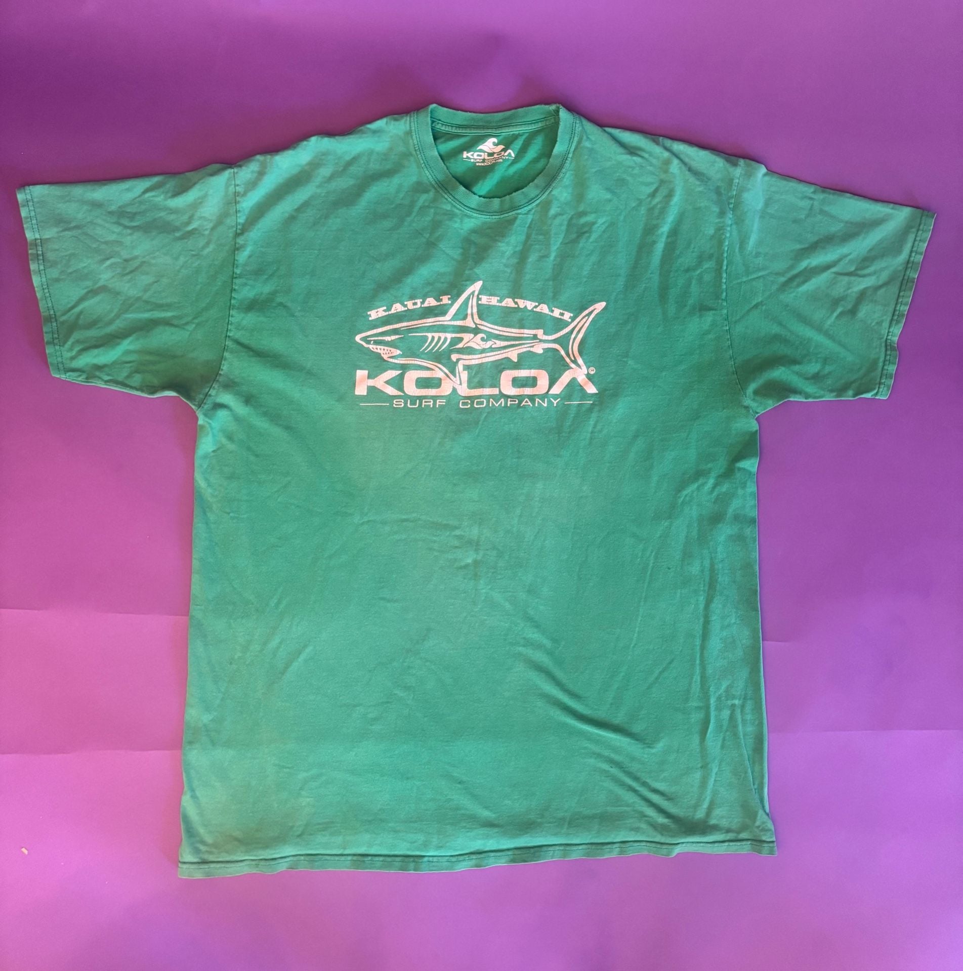 Koloa Surf Company Graphic T-Shirt Green L 4