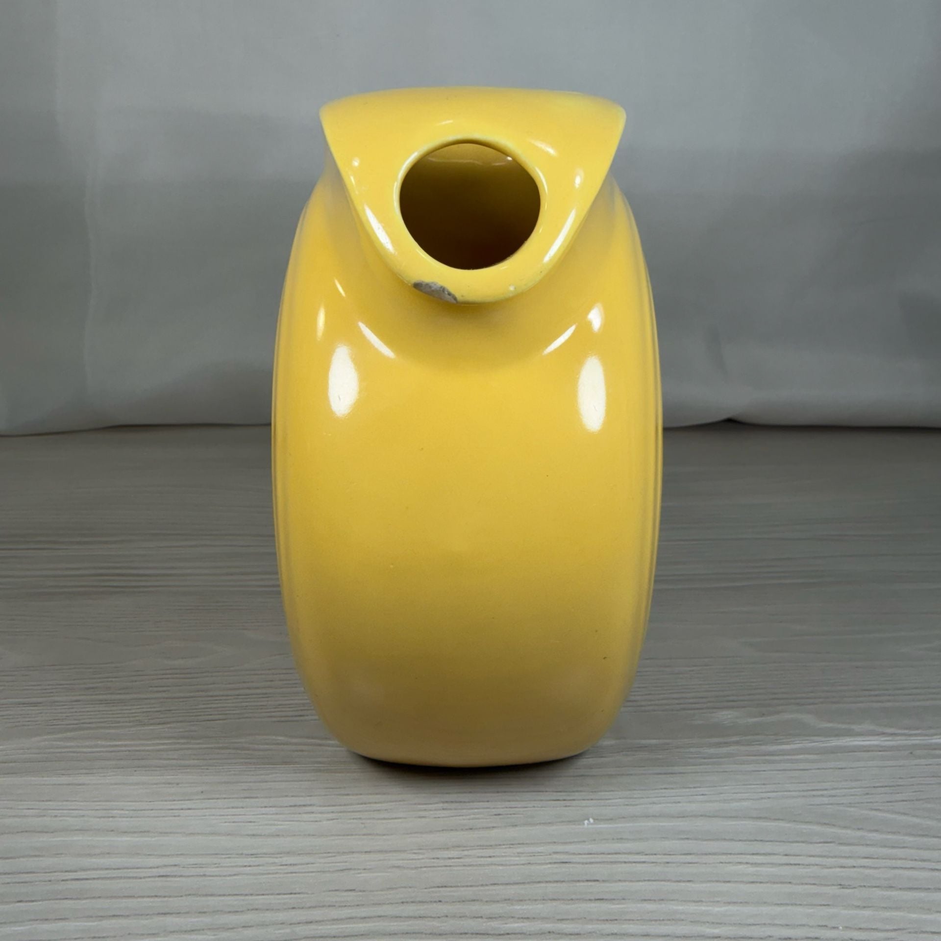 Fiesta Fiestaware Yellow Ice Lip Pitcher 4