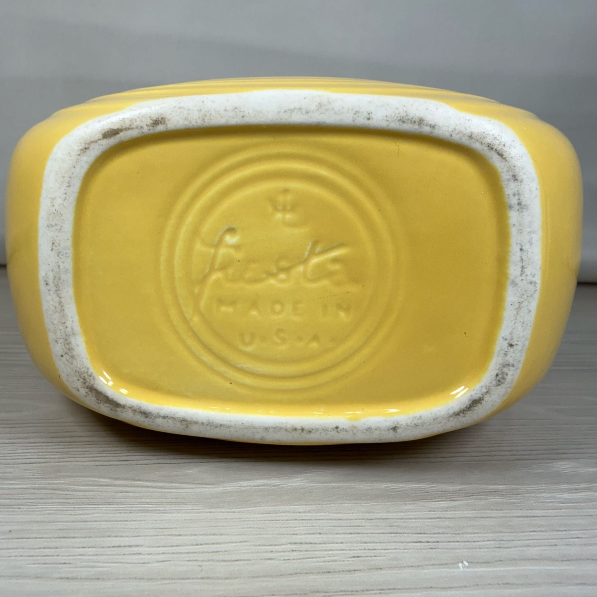 Fiesta Fiestaware Yellow Ice Lip Pitcher 7