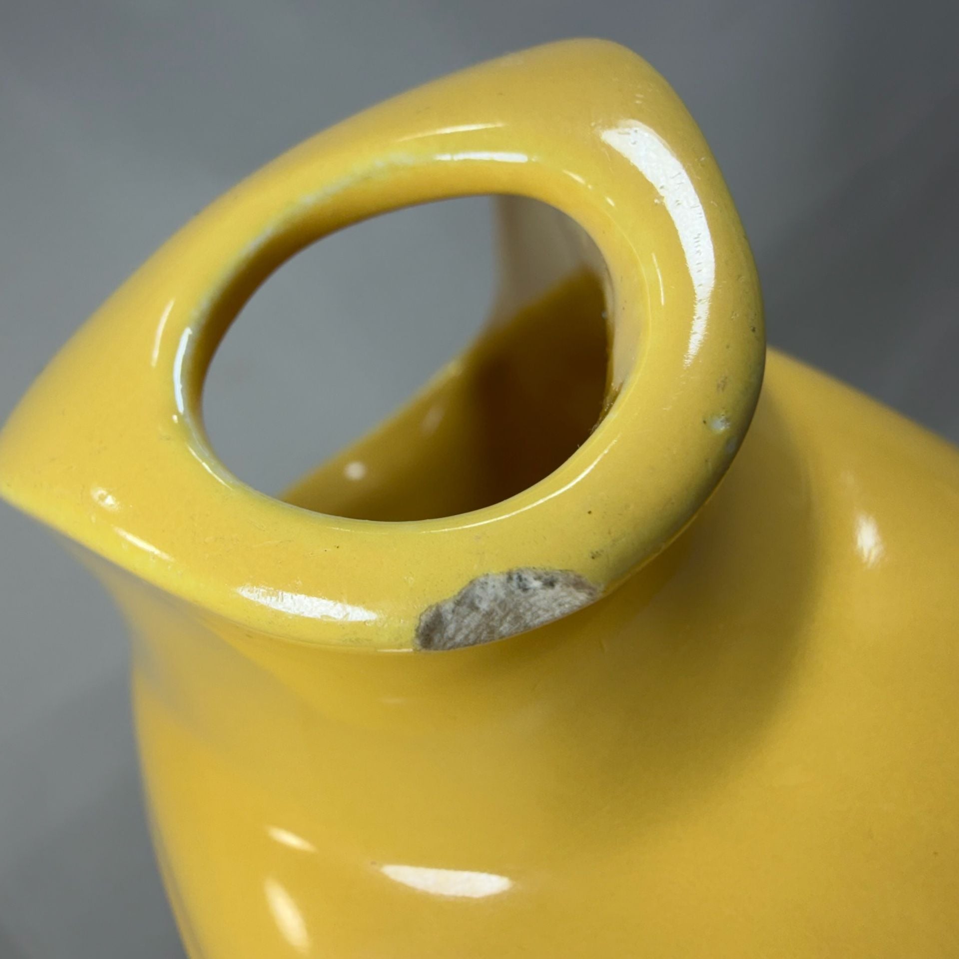 Fiesta Fiestaware Yellow Ice Lip Pitcher 9