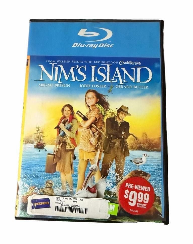 Nim's Island Blu-ray Disc 2008 Widescreen Movie 1