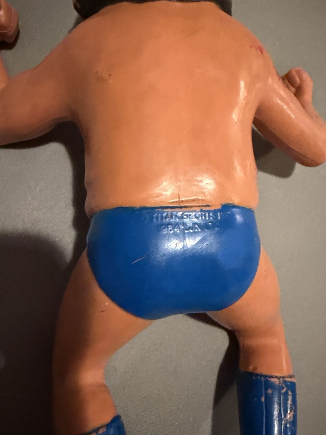WWF LJN Andre The Giant Long Hair Solid!Vintage Titan Sports 3