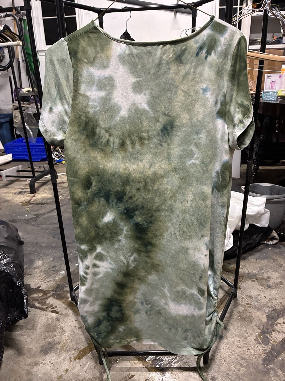 Lilis Closet camo green dress size M 5