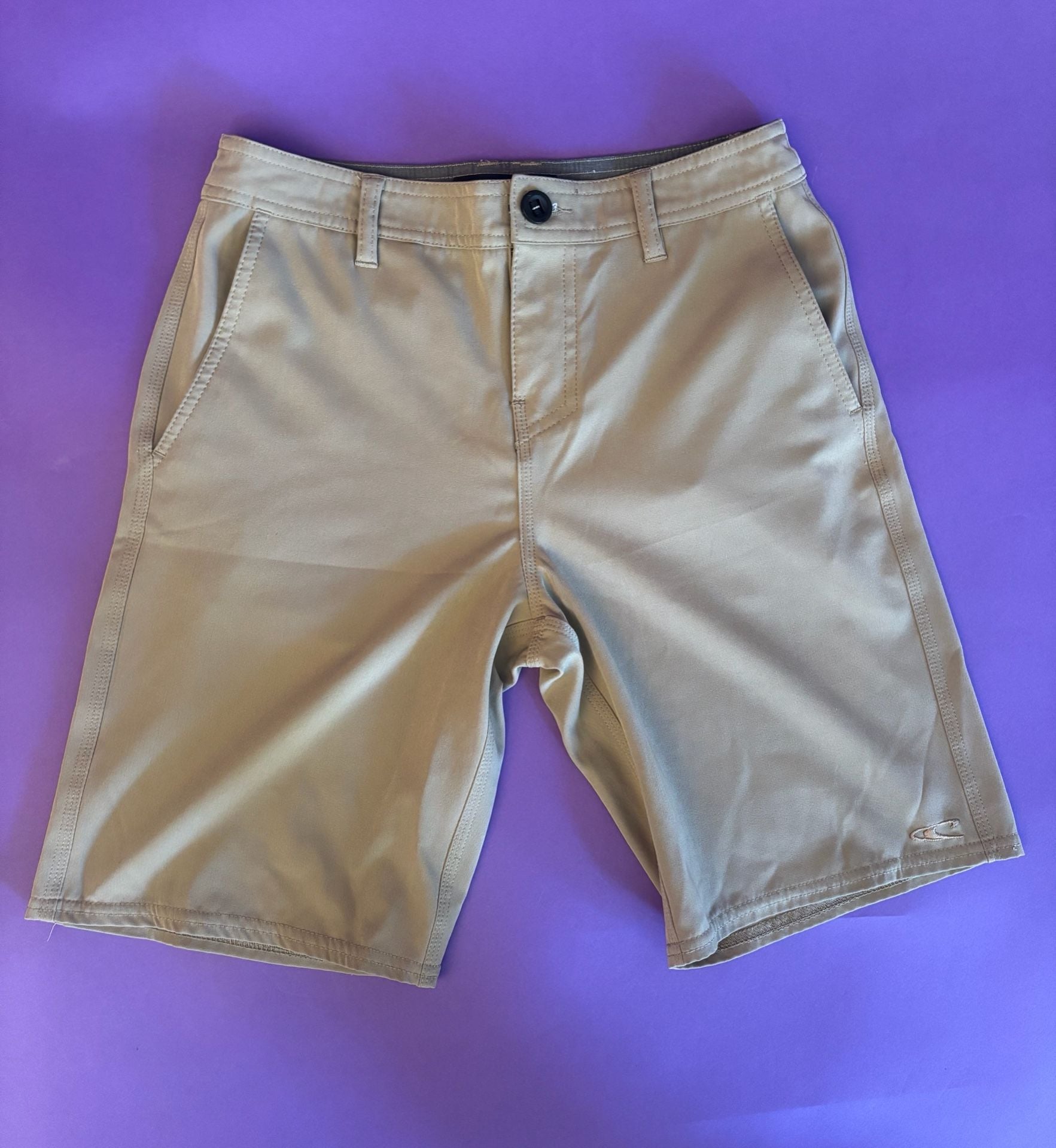O'Neill Hybrid Shorts Size 27 Khaki Tan Casual Men 5
