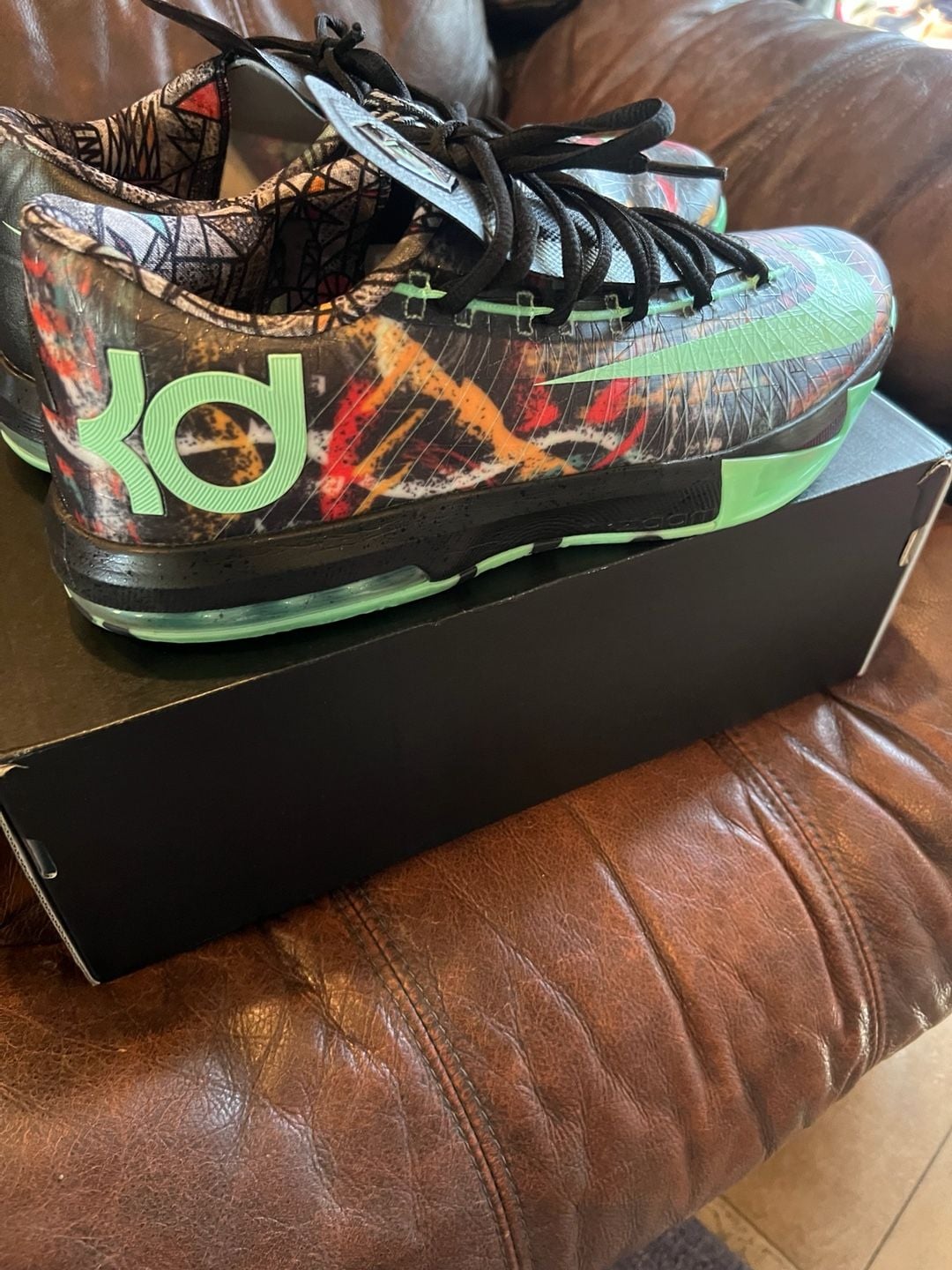 Nike KD 6 Size 12 All-Star Illusion Gumbo 3