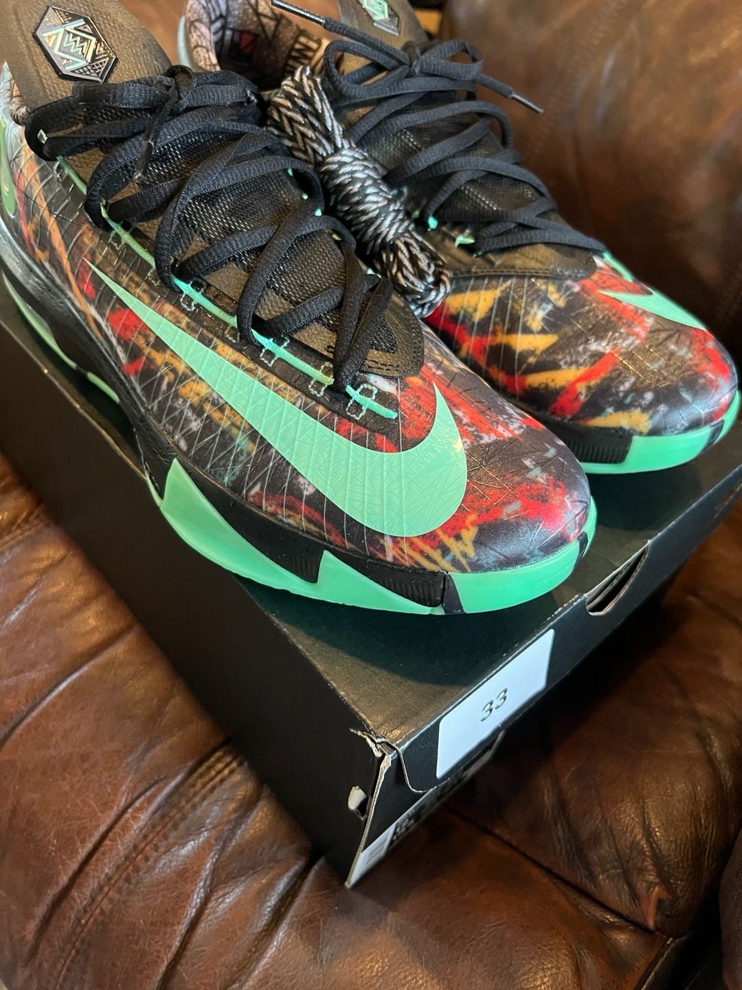 Nike KD 6 Size 12 All-Star Illusion Gumbo 4