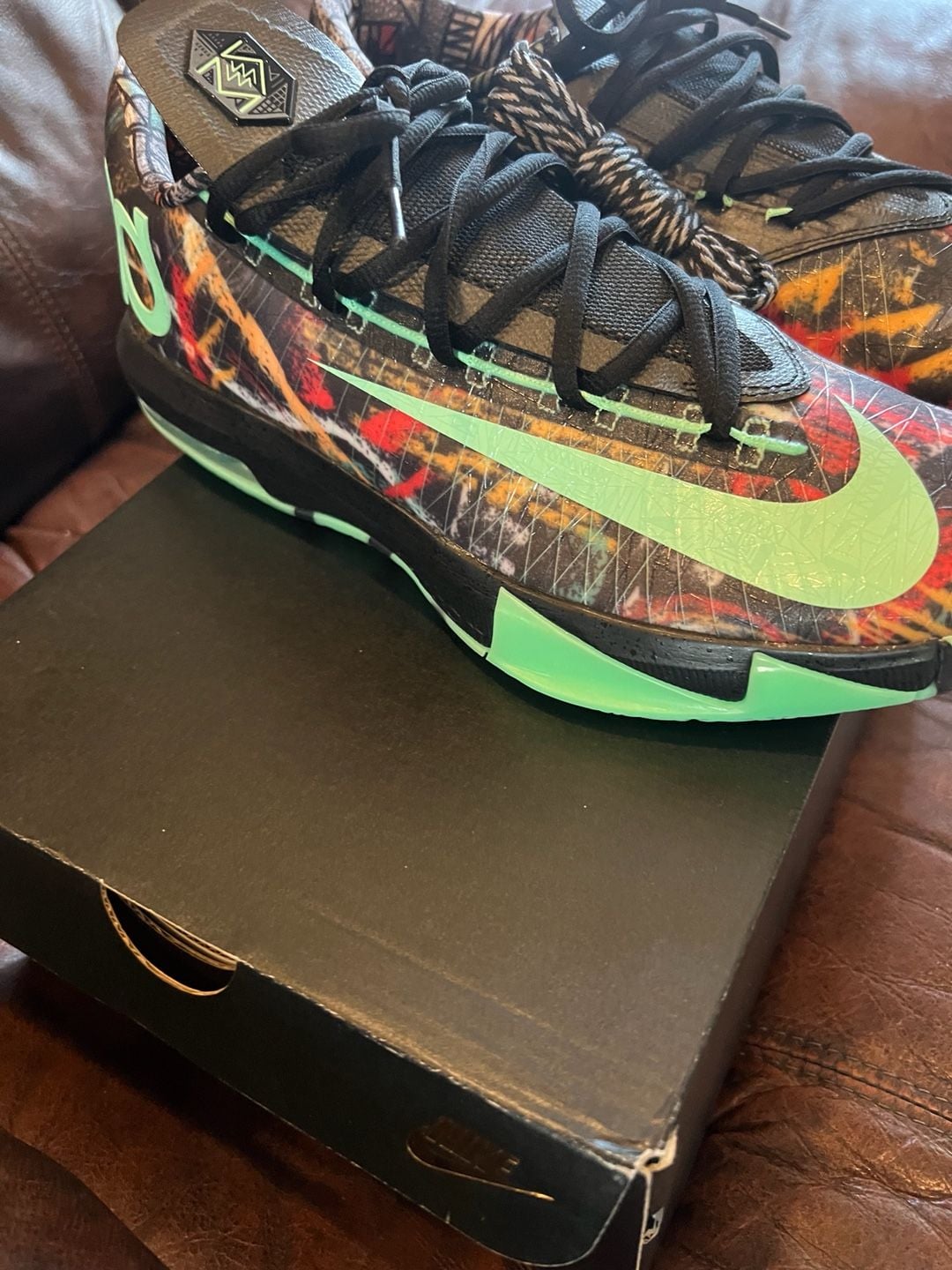 Nike KD 6 Size 12 All-Star Illusion Gumbo 5
