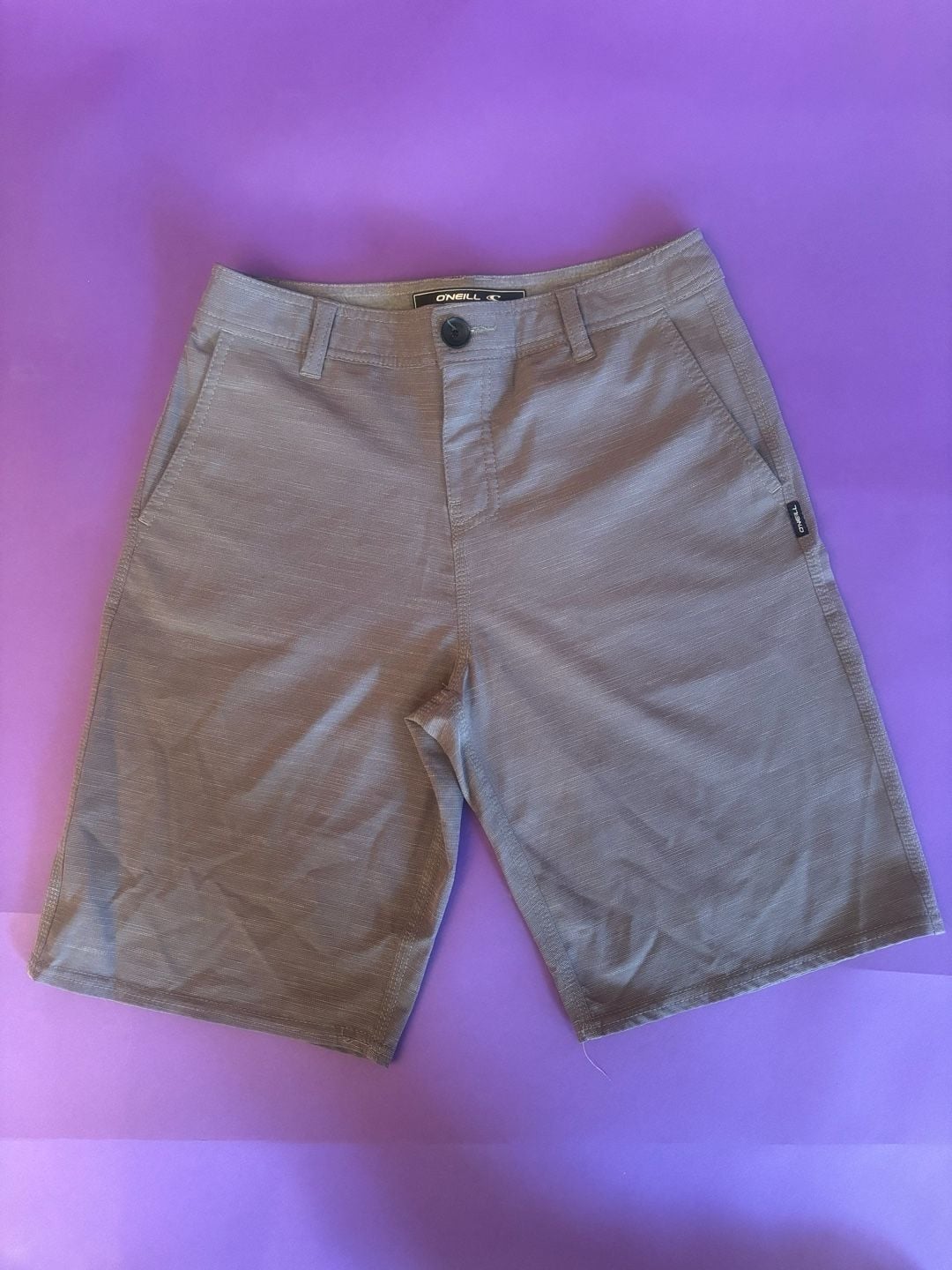 O'Neill Hybrid Shorts Size 27 Gray Hyperfreak Stretch 6