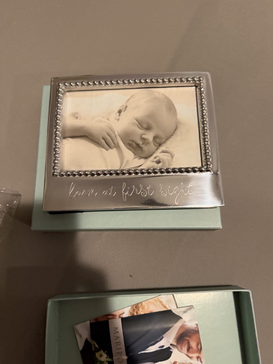 Mariposa Love At First Sight Beaded Picture Frame 3906FS 2