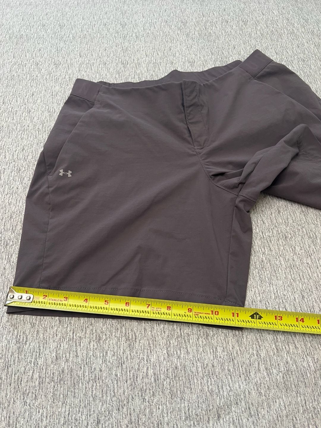 Under Armour Tide Chaser 7” Shorts Women’s Size 10 Gray HeatGear 1327511 5