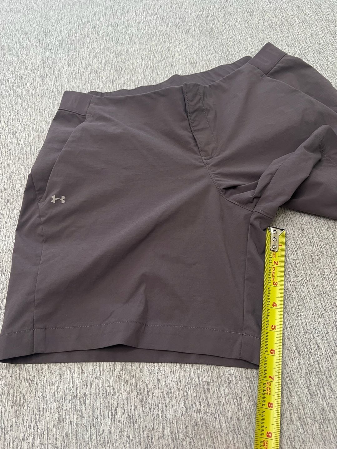 Under Armour Tide Chaser 7” Shorts Women’s Size 10 Gray HeatGear 1327511 8
