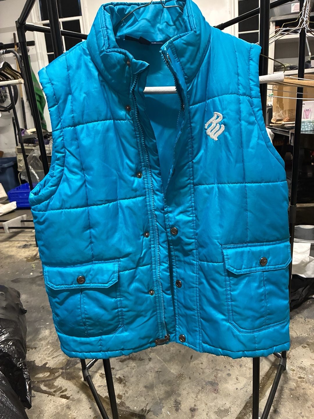 Rocawear Puffer Vest Blue 2