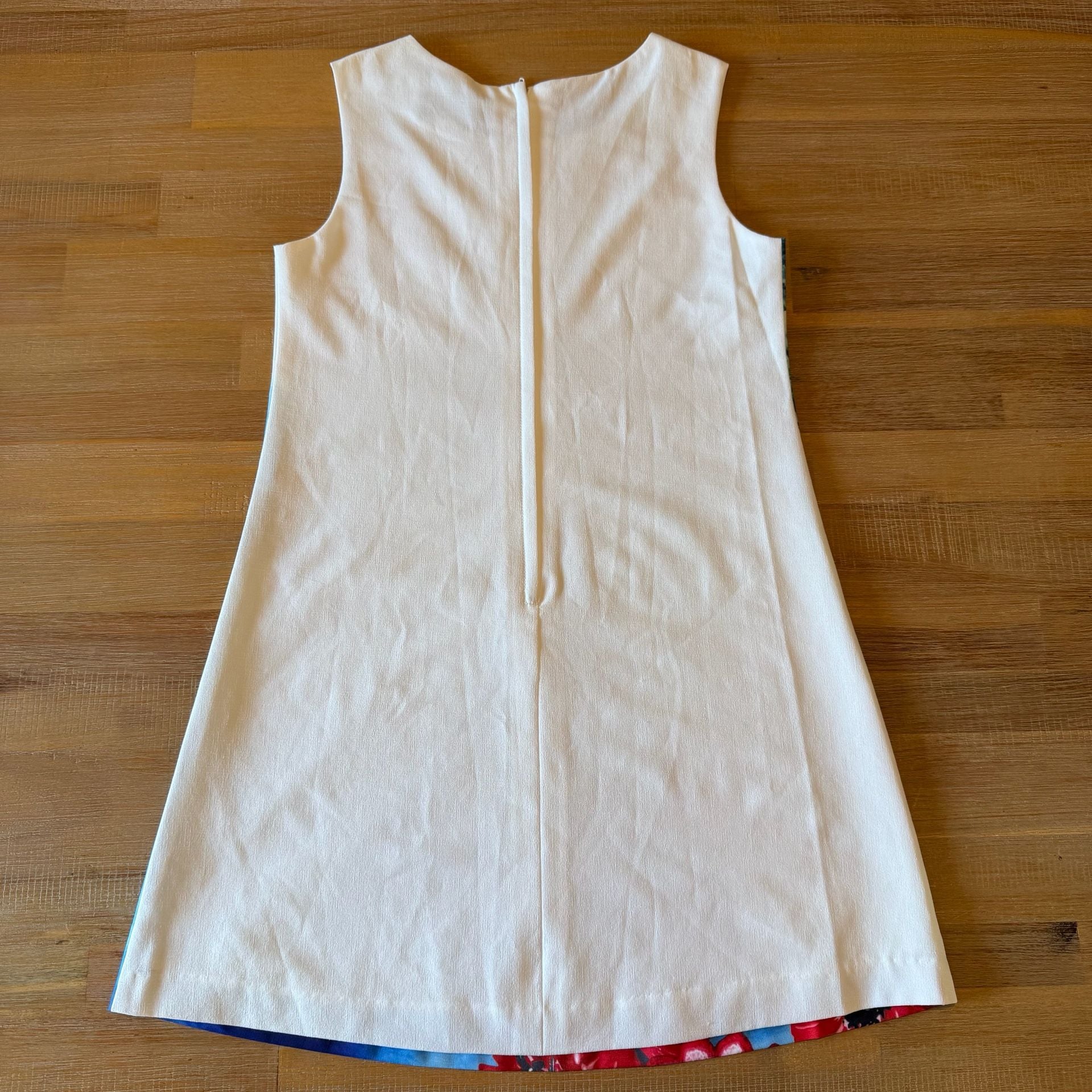 Kinloch Anderson Girls Dress White Mediterranean Coastal Scenic Butterfly 11 3