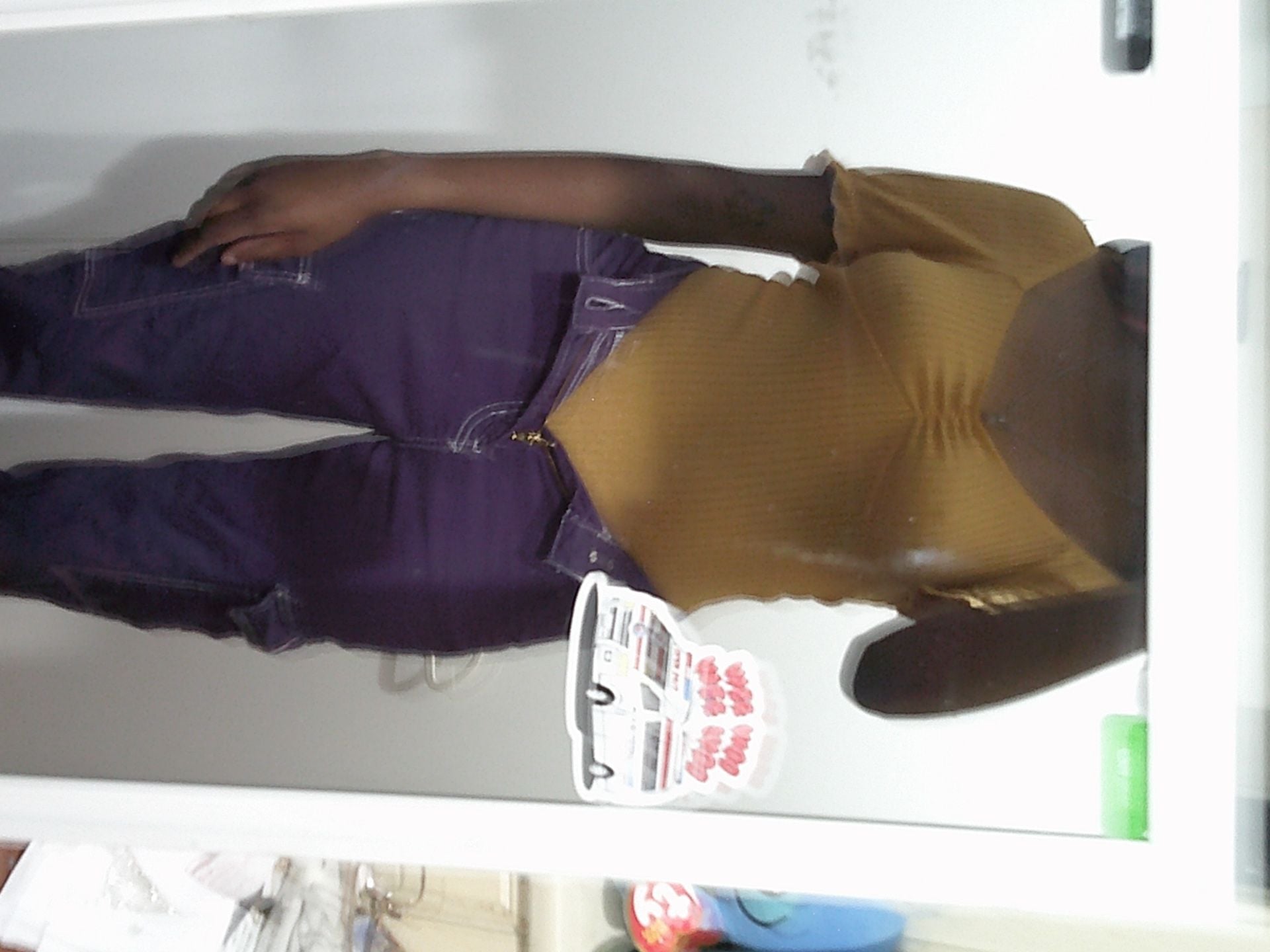 Mustard Yellow Ribbed Bodysuit 2