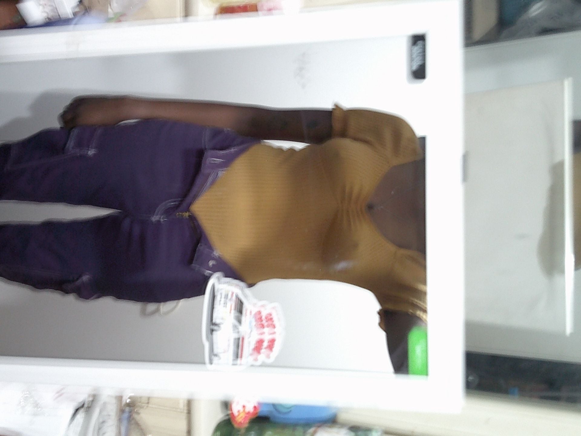 Mustard Yellow Ribbed Bodysuit 4