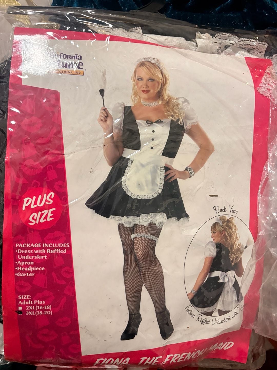 California Costumes Fiona The French Maid Costume Size 2XL(16-18) 1