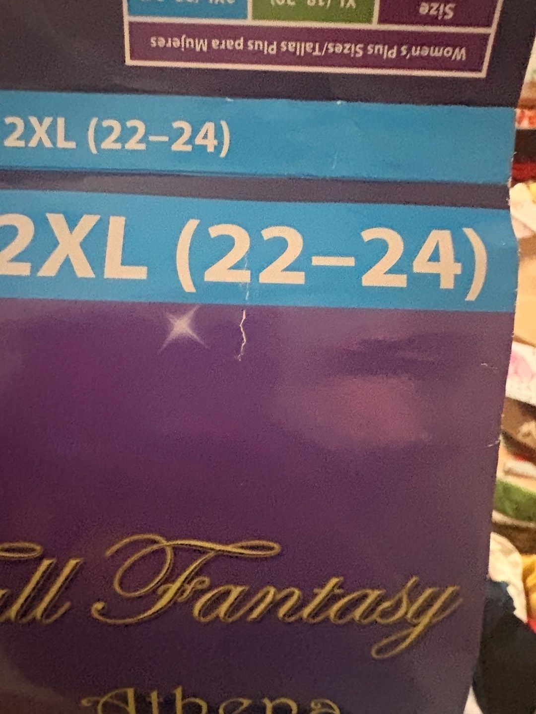 Full Fantasy Athena Costume Size 2XL (22-24) Blue Gold White Dress 8