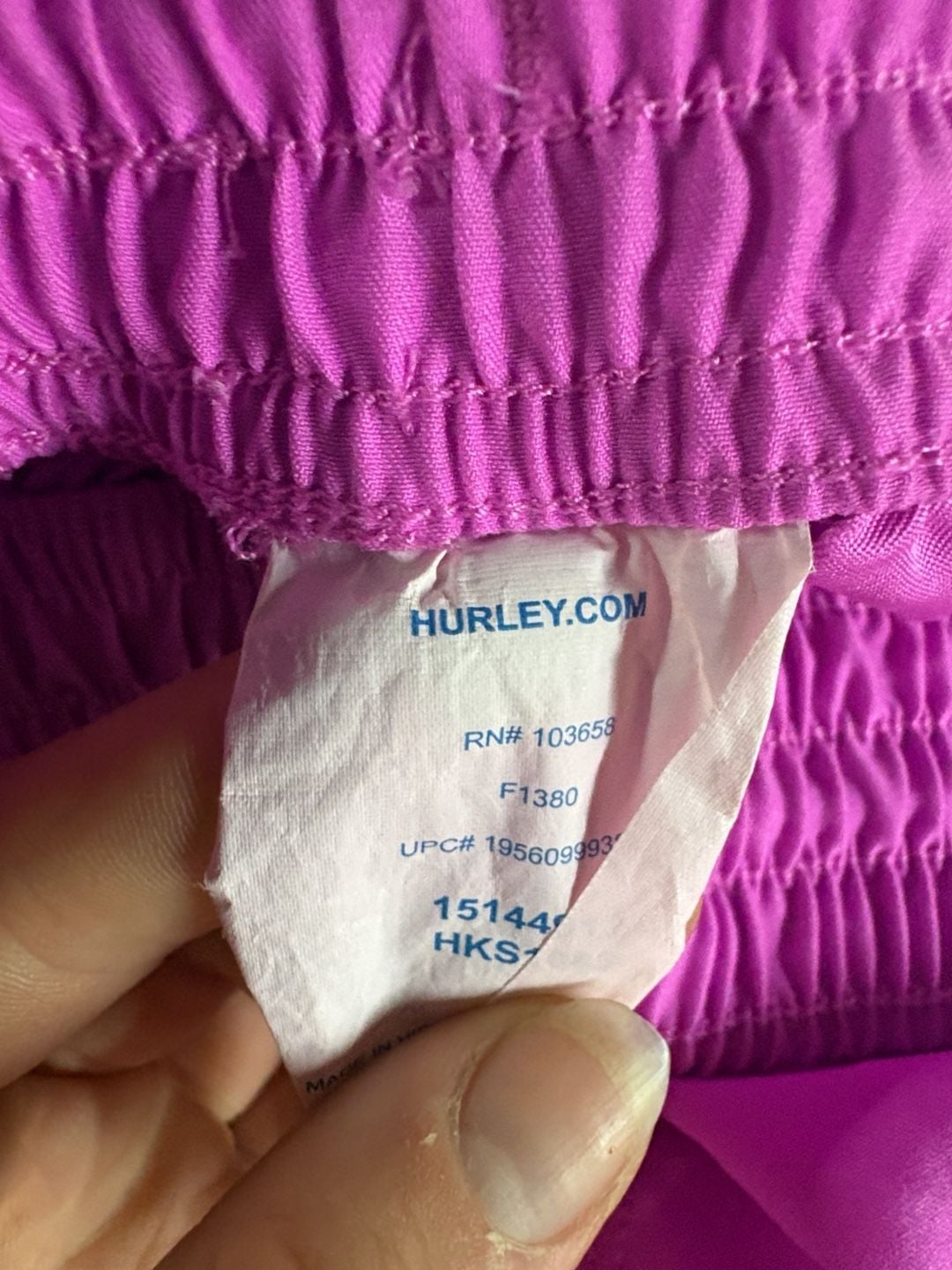 Hurley Beachrider Board Shorts Size S Pink 5