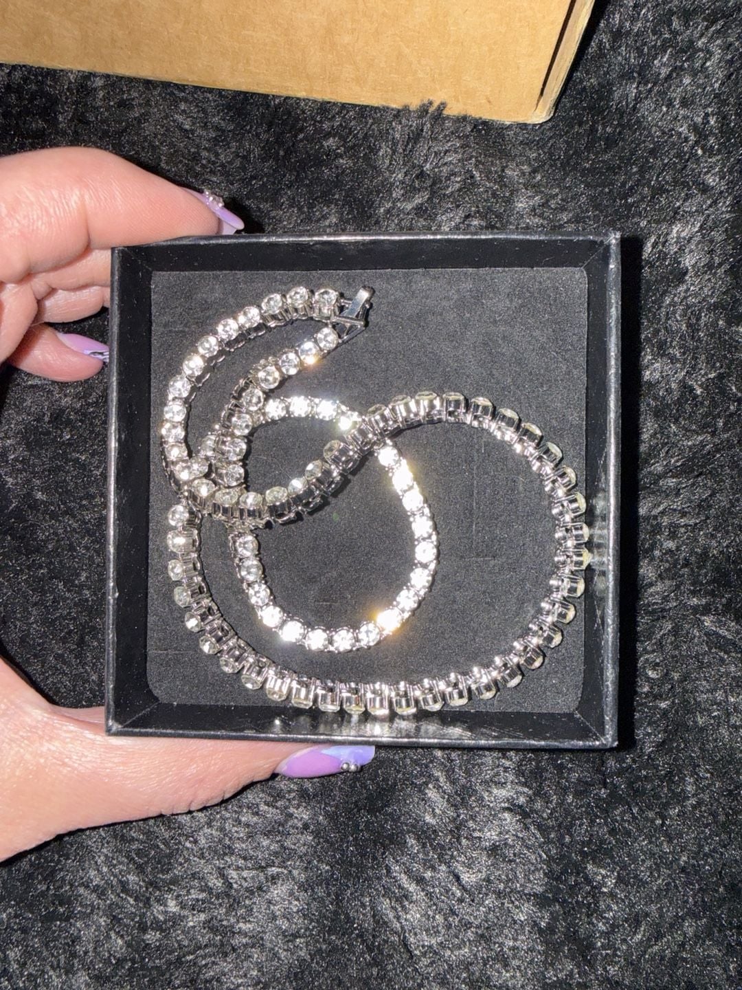 White Cubic Zirconia Platinum Plated Necklace 70.00ctw - BFJ313 3