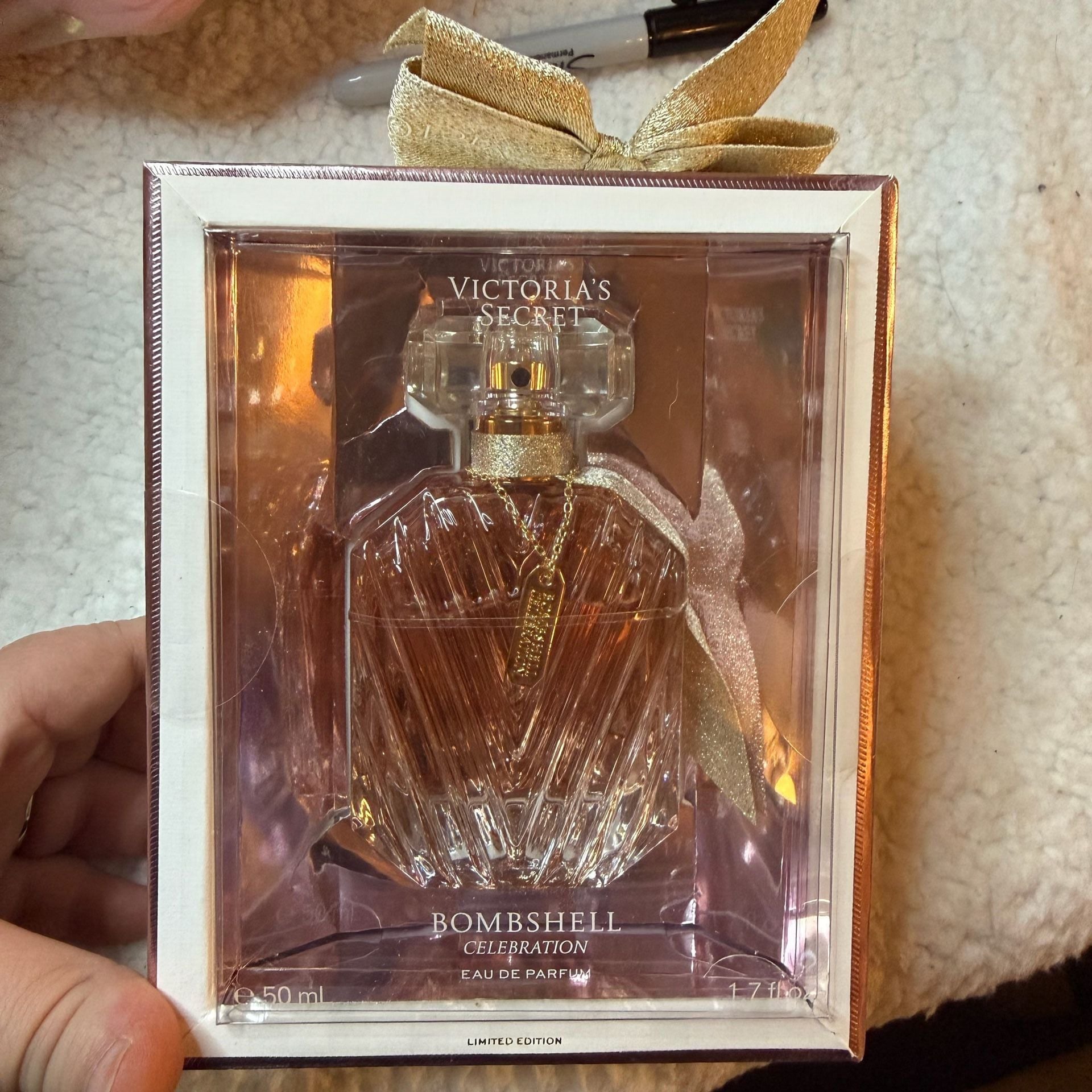 Limited Ed Victoria's Secret Bombshell Celebration Eau de Parfum 1.7 oz 1