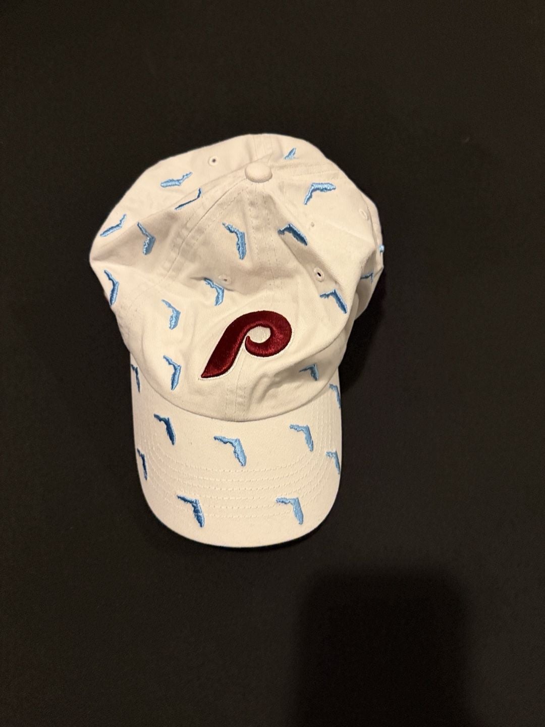 47 Brand Philadelphia Phillies Clean Up Hat White Florida 2