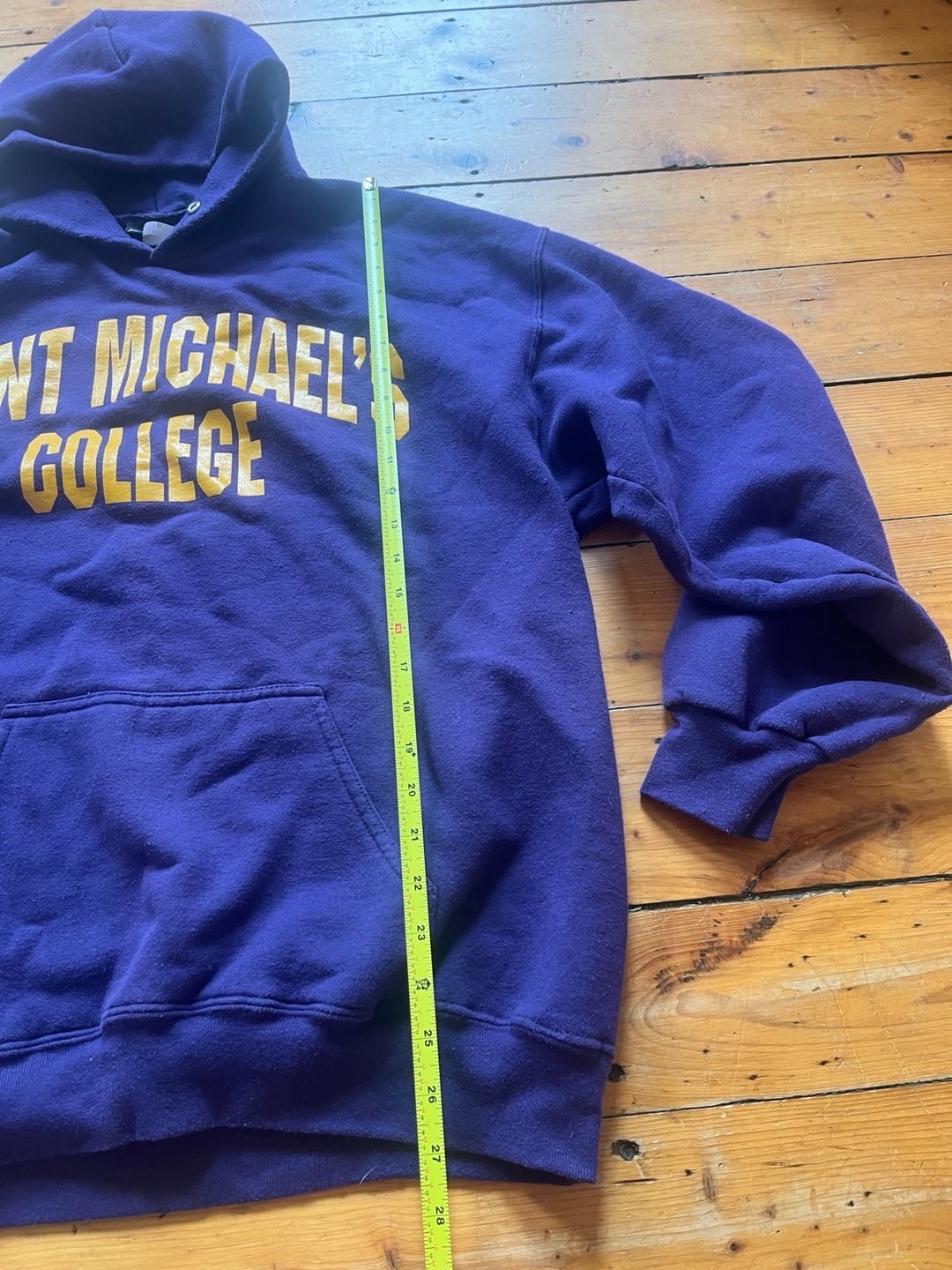 Jones & Mitchell Saint Michael's College Purple Hoodie 7