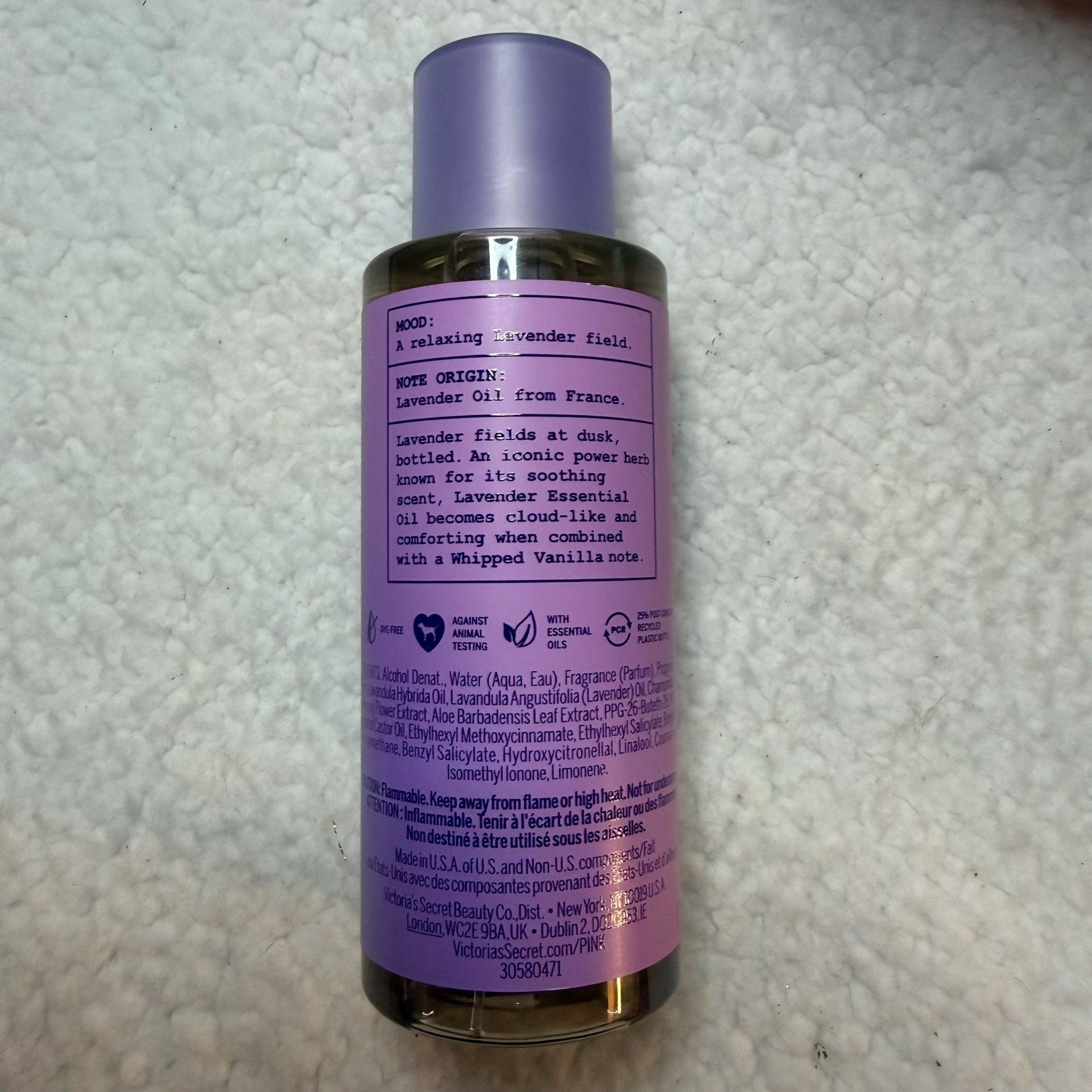 Victoria's Secret PINK Lavender Cloud Body Mist 8.4 oz 2