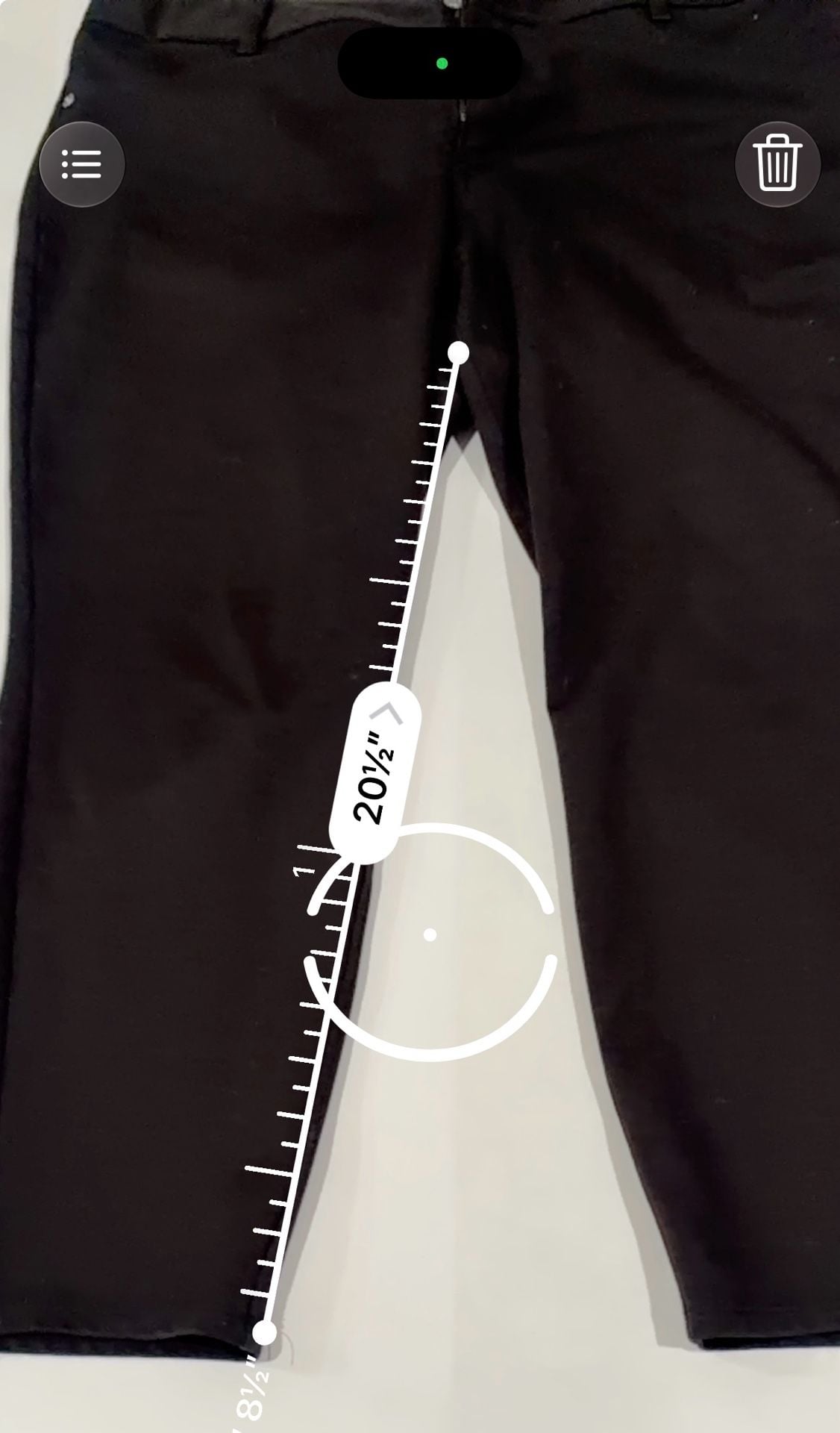 Tail White Label Mulligan Ankle Pants, Black, Sz - 16 4