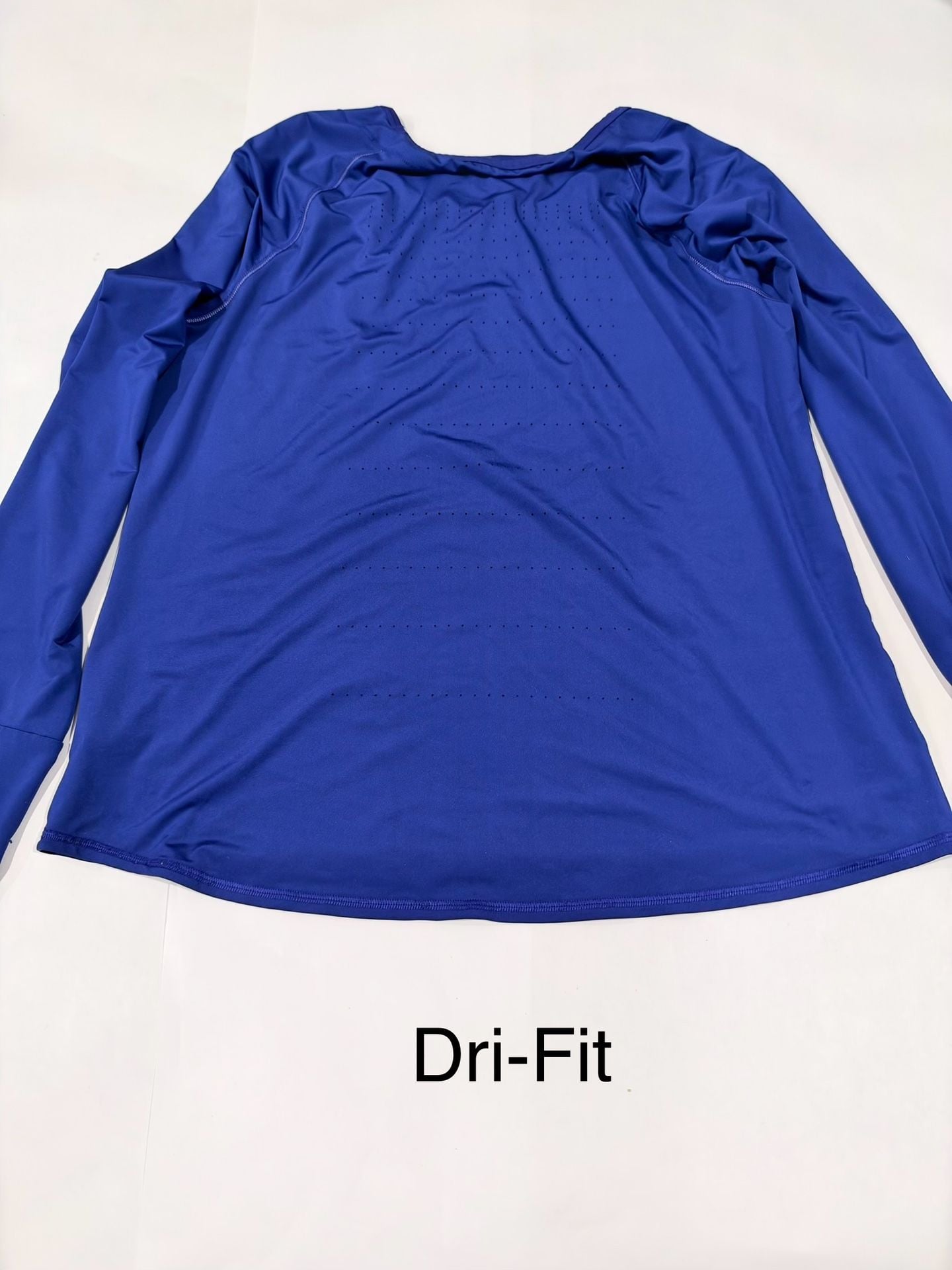 Athleta Long Sleeve Shirt Size XL Blue 9