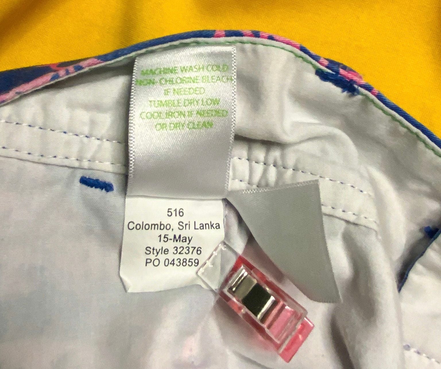 Lilly Pulitzer The Callahan Short Women Size 4 Blue Pink Elephant Print 6