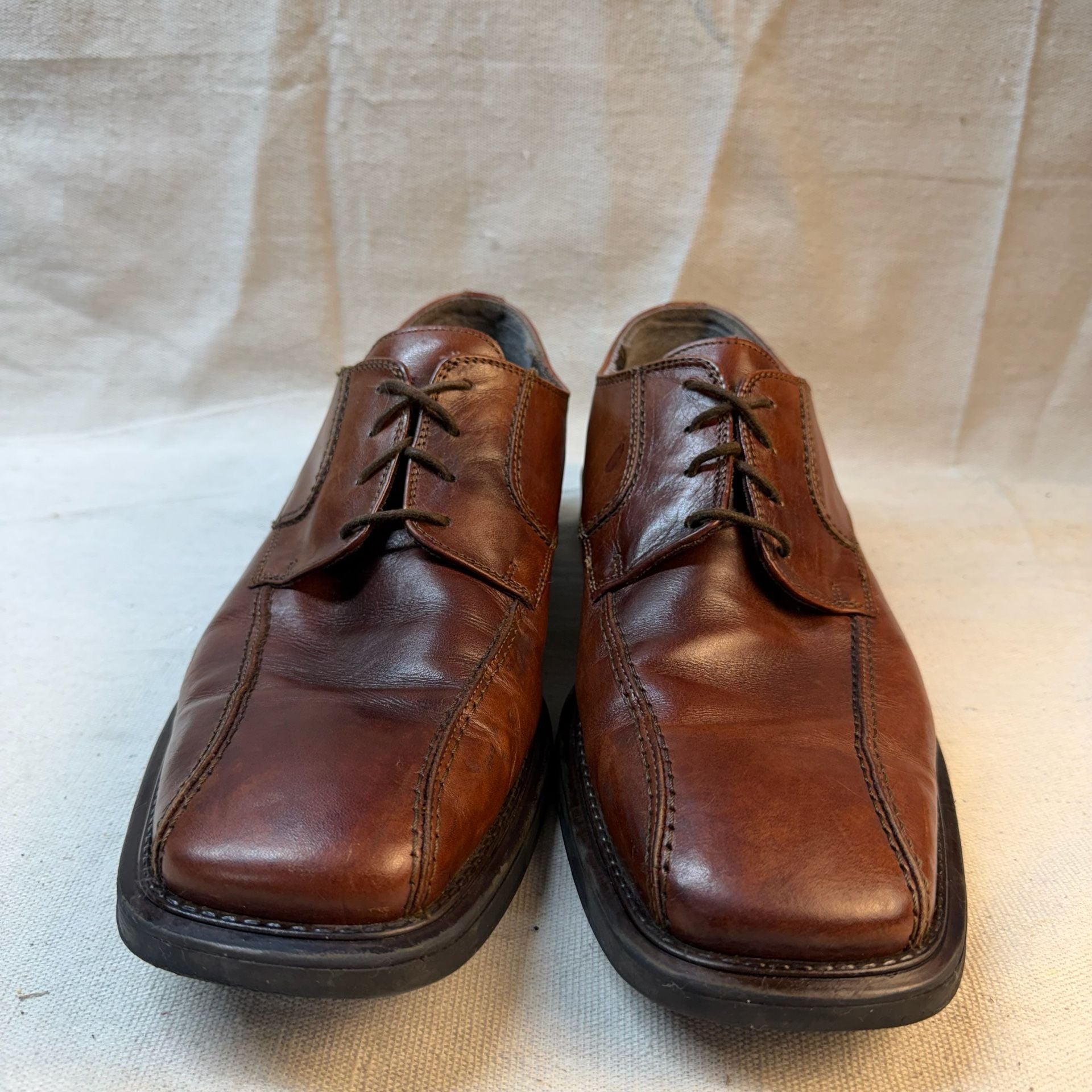 Skechers Maestro-Mozart Leather Shoes Brown Leather Dress Shoes 3