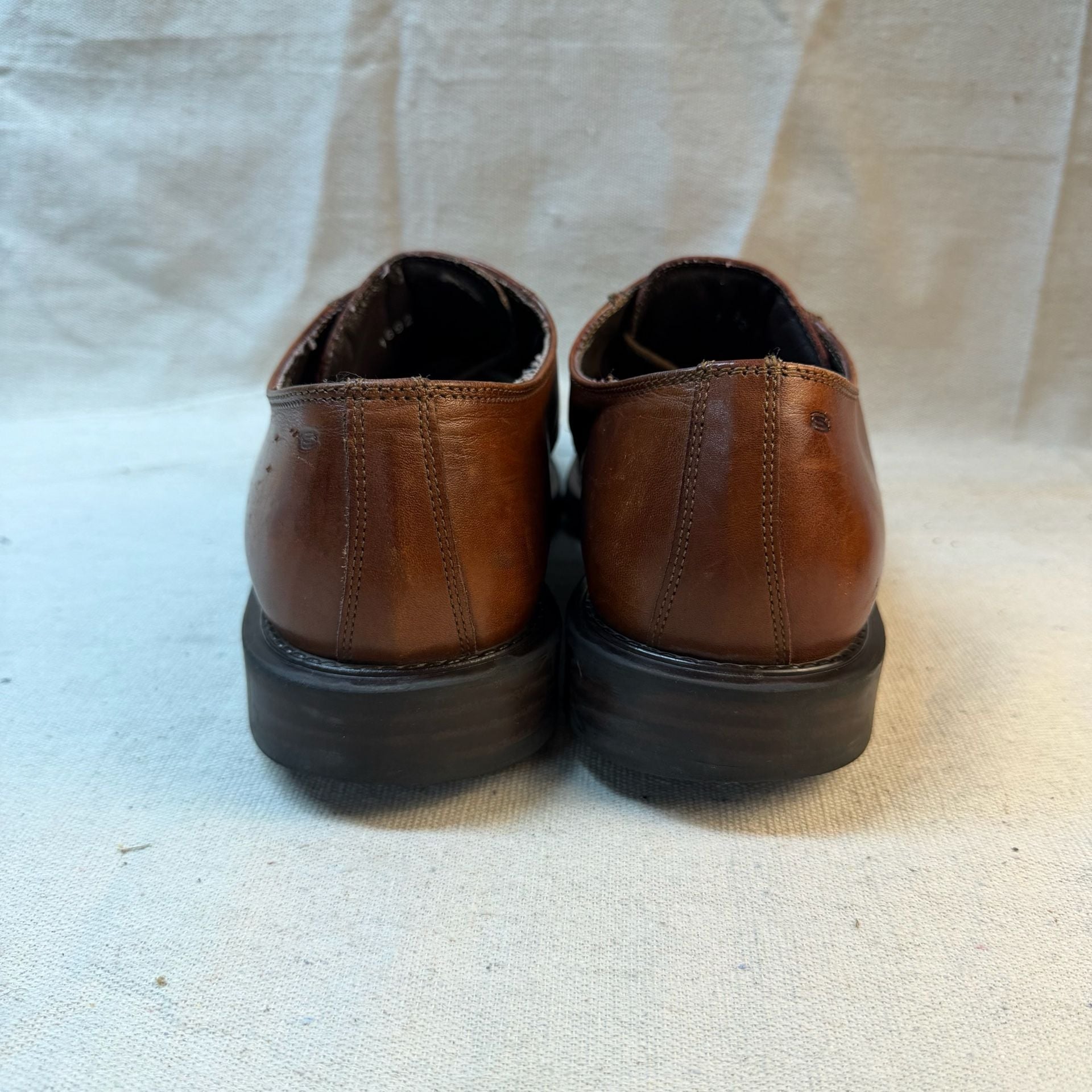Skechers Maestro-Mozart Leather Shoes Brown Leather Dress Shoes 5