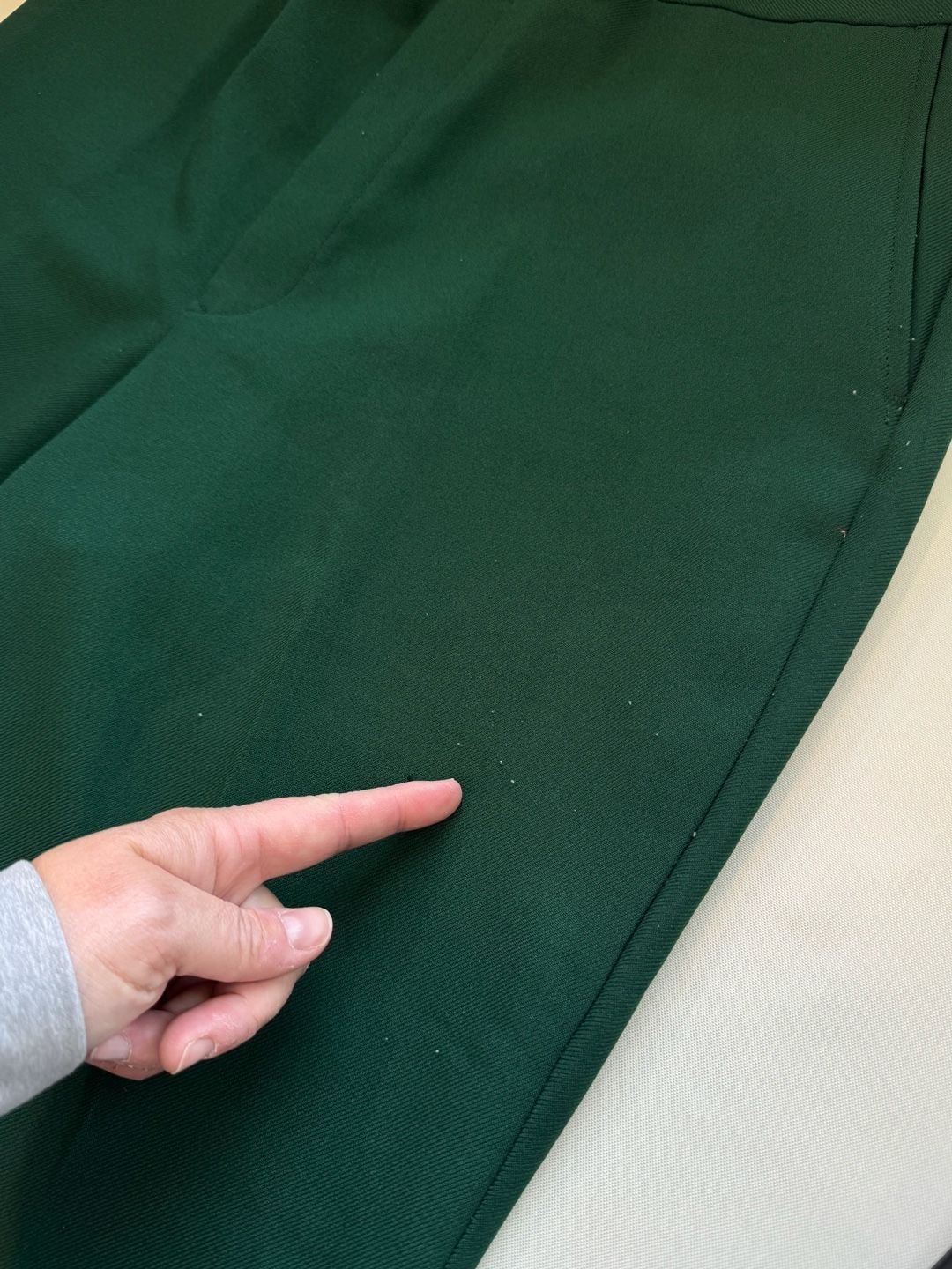 Vintage Sears Kings Road Dark Green Dress Pants Grandpa Core 36 Long 6