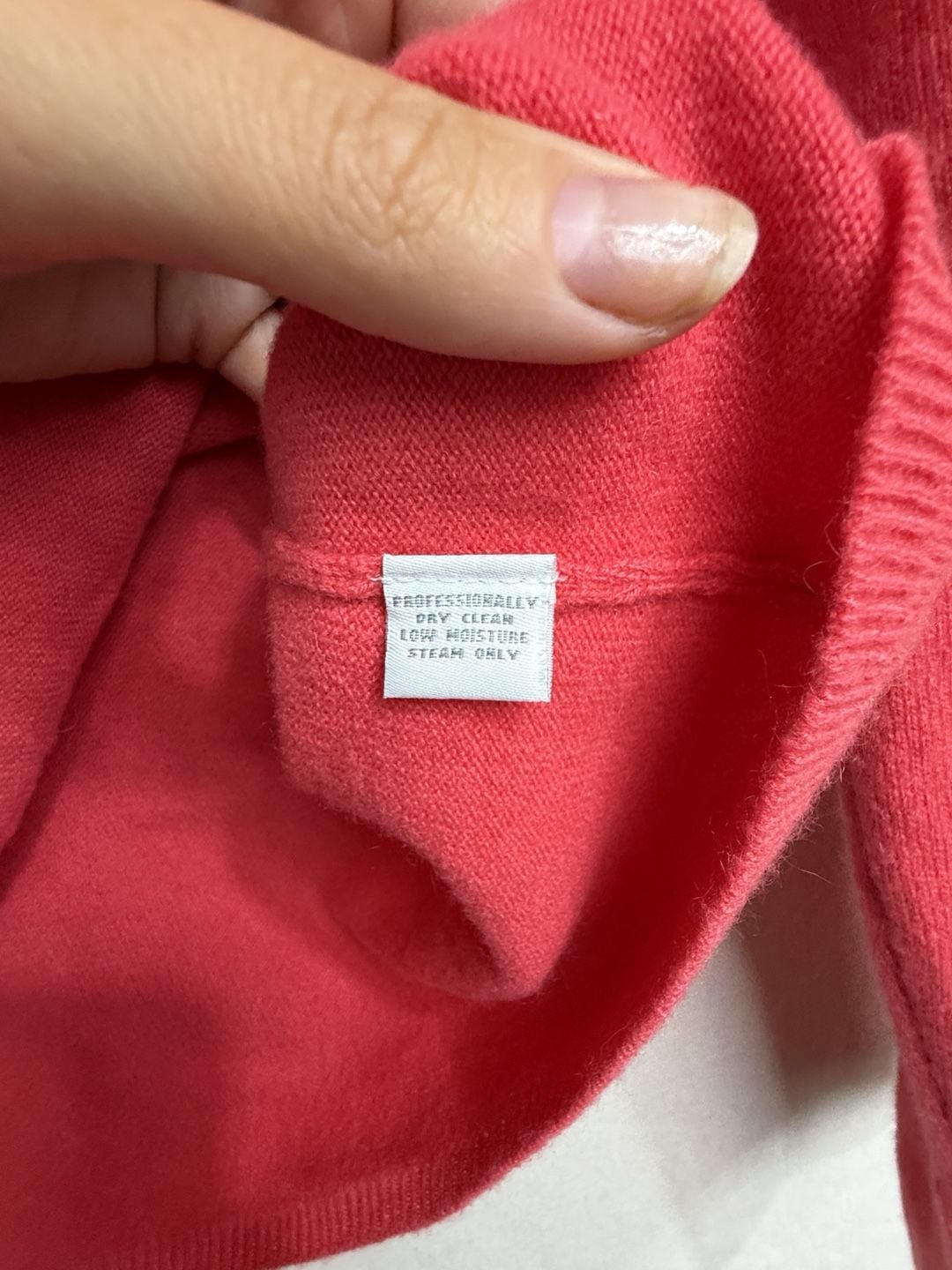 Charter Club Turtleneck Sweater Size M Pink 100% Cashmere 5