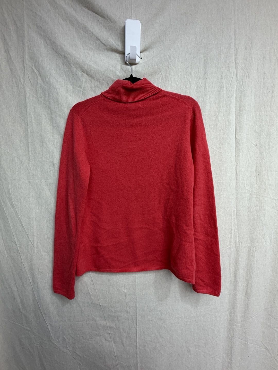 Charter Club Turtleneck Sweater Size M Pink 100% Cashmere 6