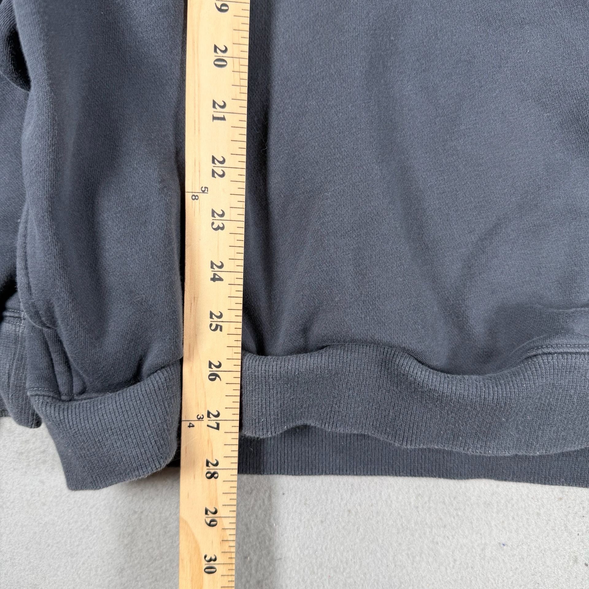 Vintage Adidas Hoodie Size XL Gray Fleece Pullover 8