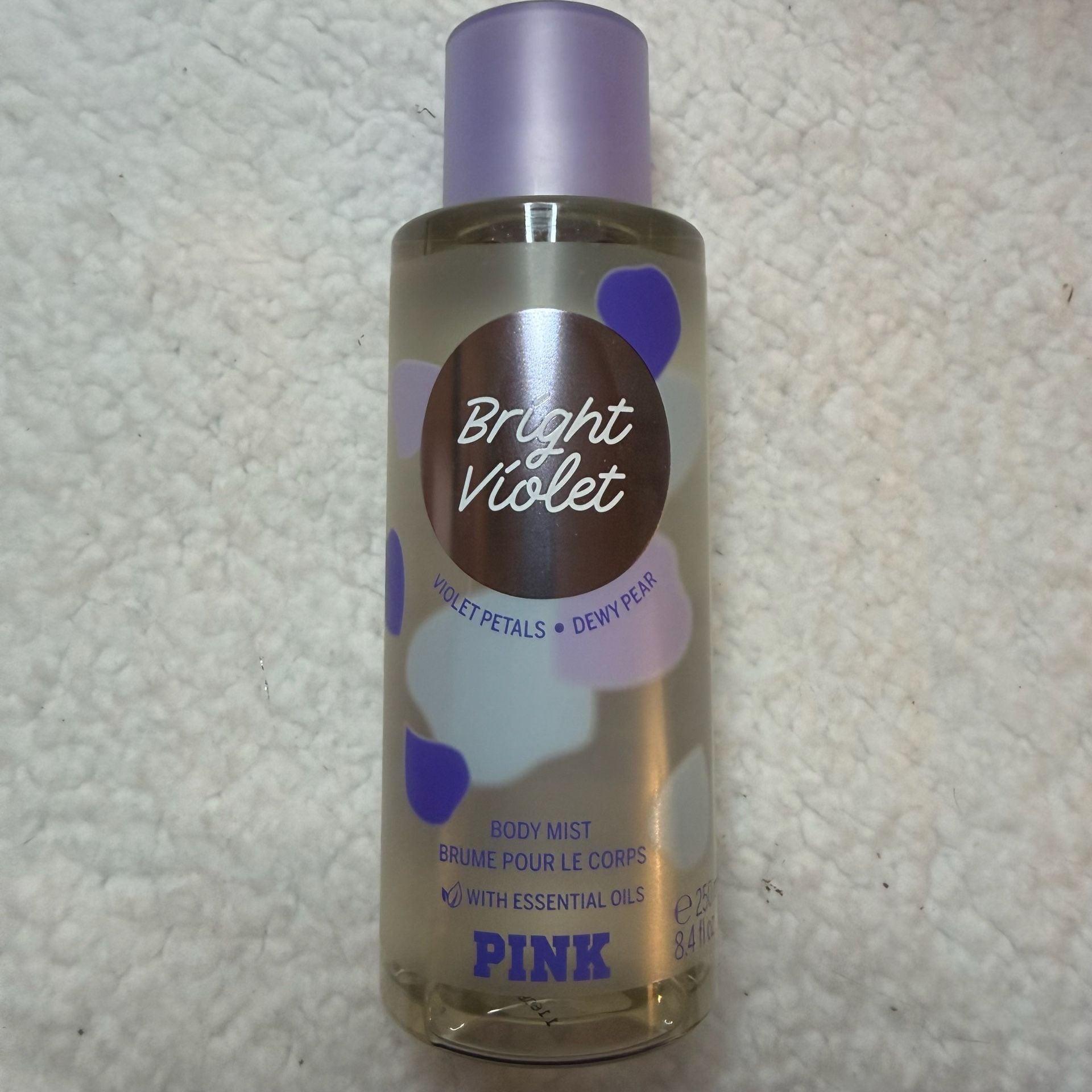 Victoria's Secret PINK Bright Violet Body Mist Size 8.4 Fl Oz 1