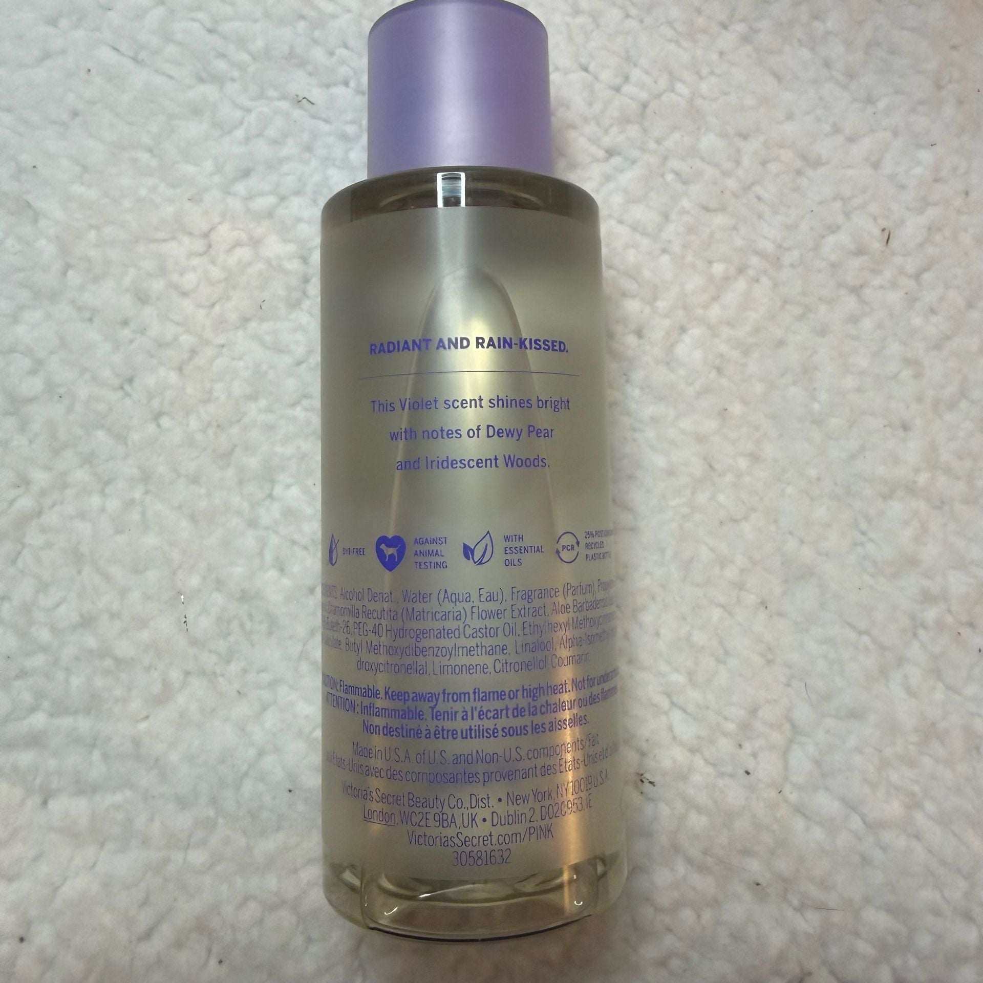 Victoria's Secret PINK Bright Violet Body Mist Size 8.4 Fl Oz 2